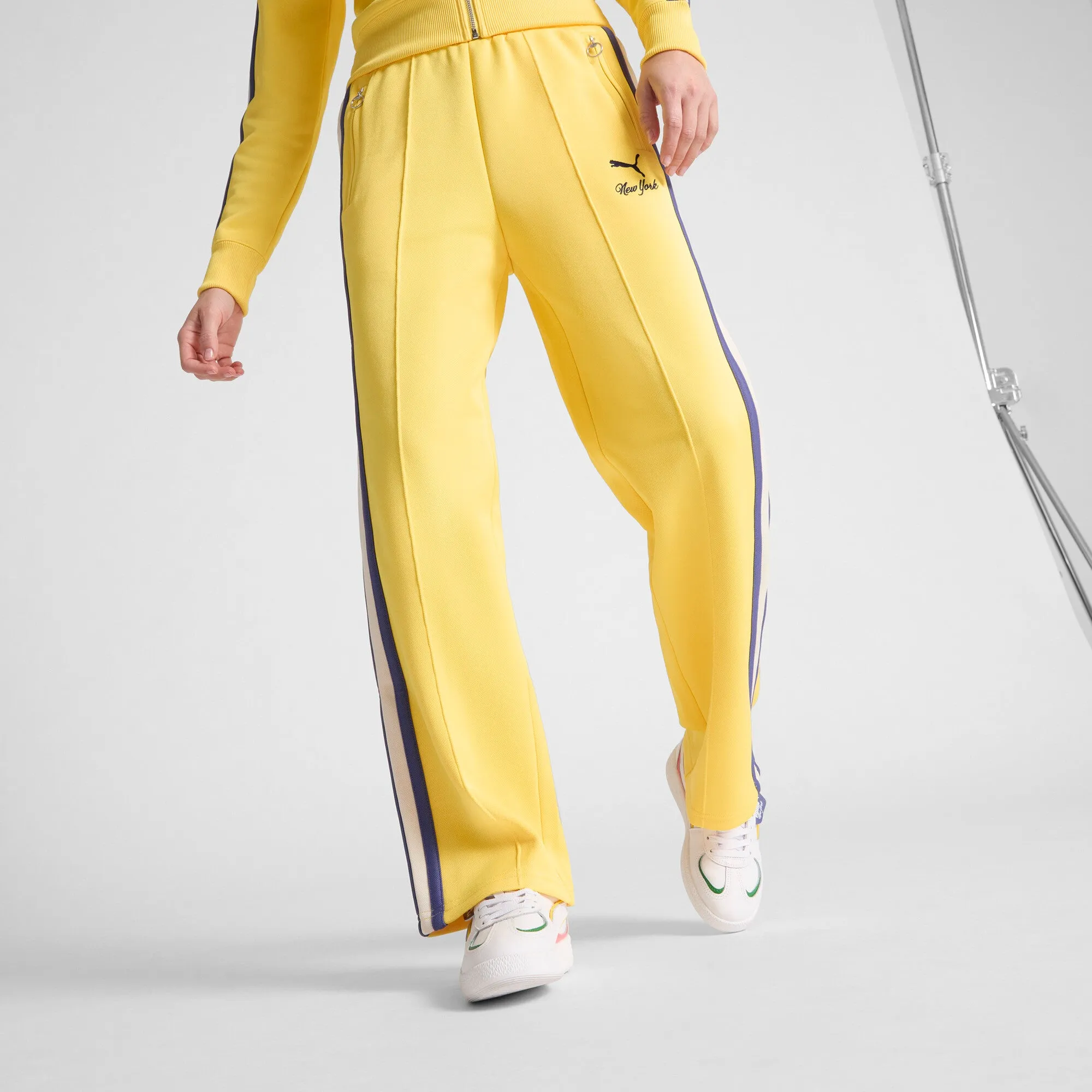 PUMA Women's T7 Bright Lights NYC Flagship Track Pants