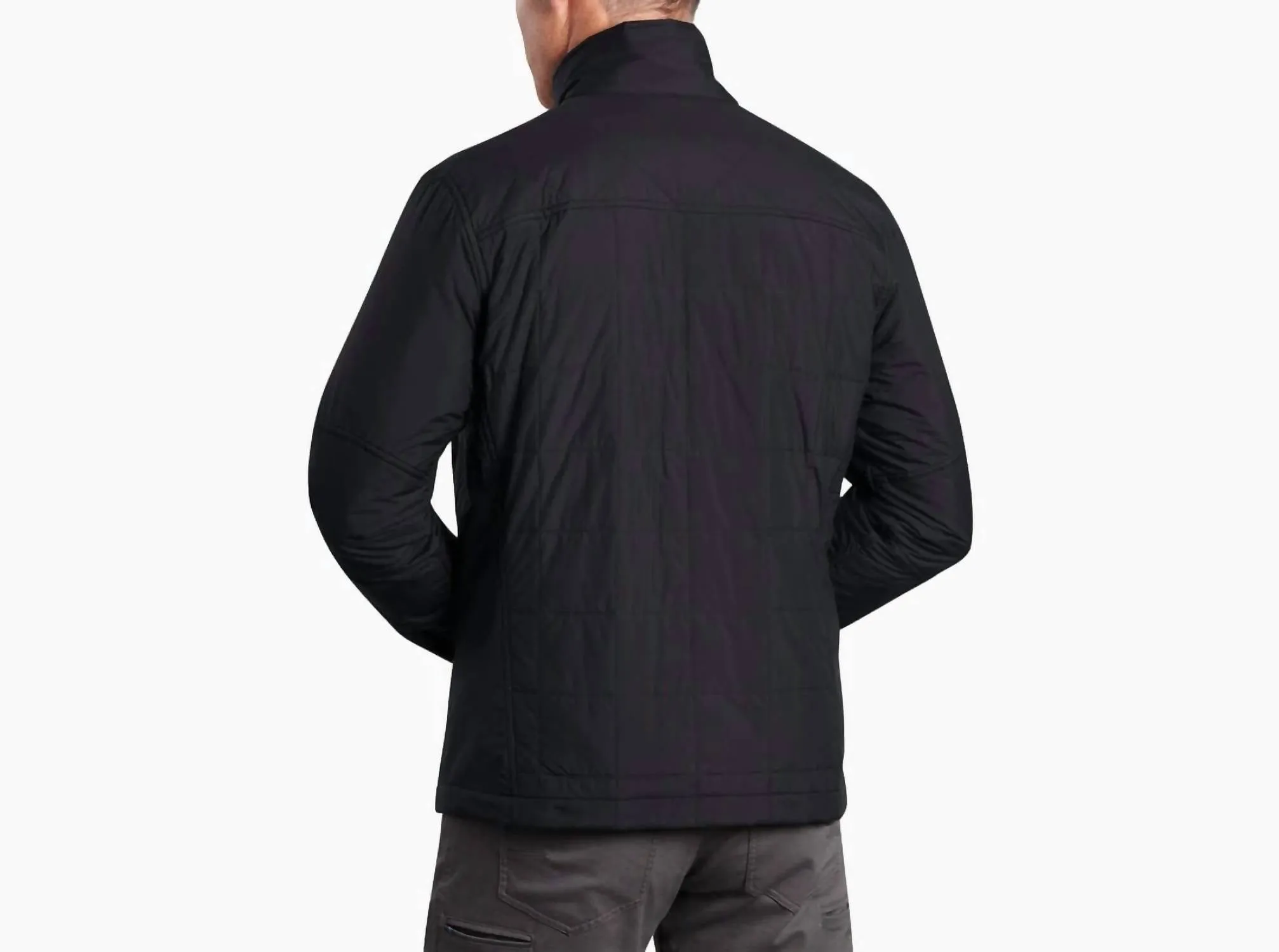 Rebel Insulated Jacket In Raven