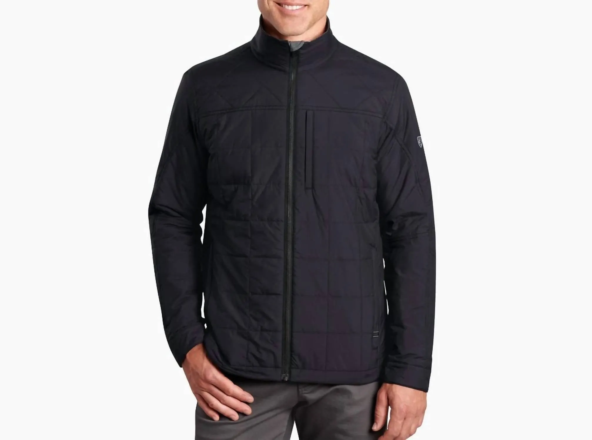 Rebel Insulated Jacket In Raven