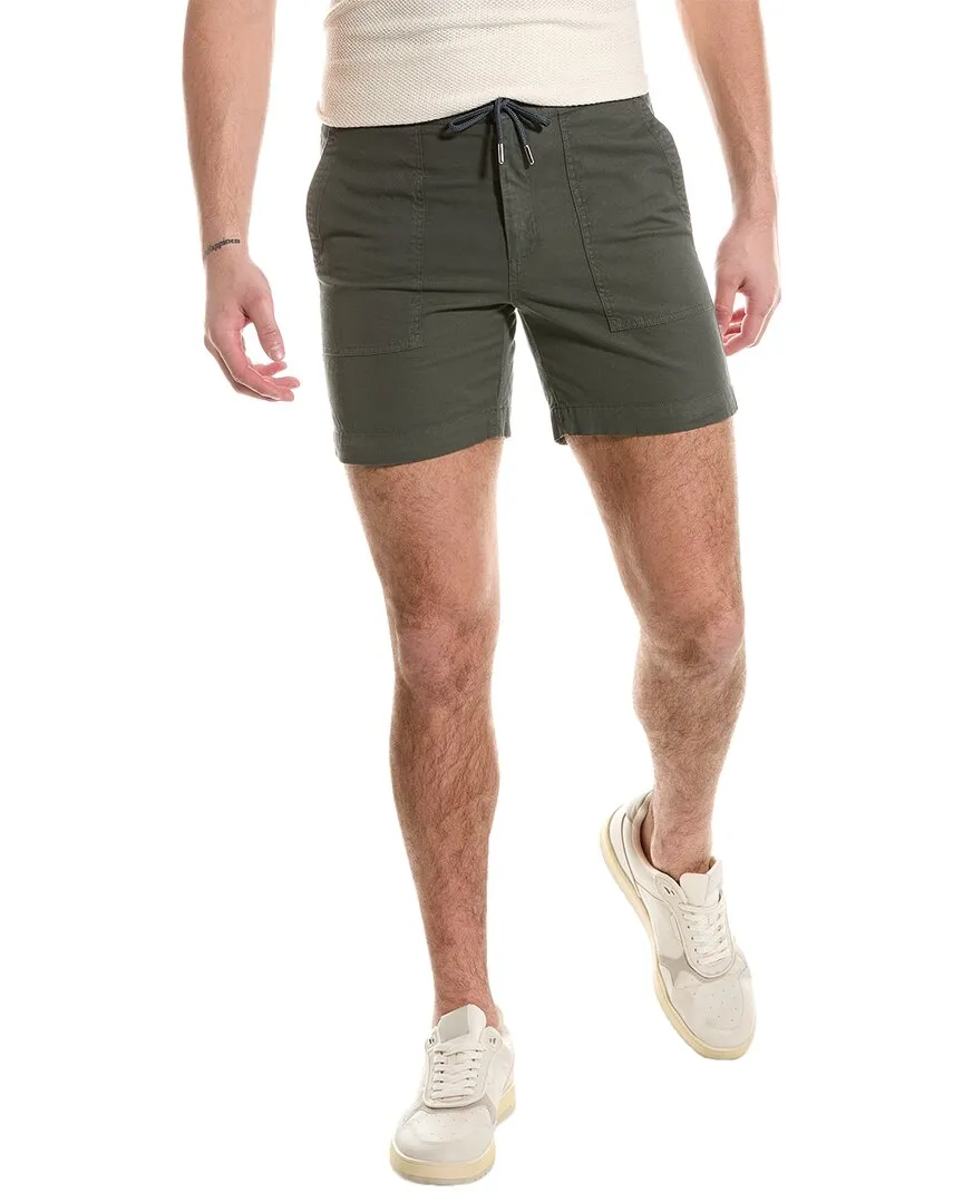 Robert Talbott Anderson Linen-Blend Drawstring Short