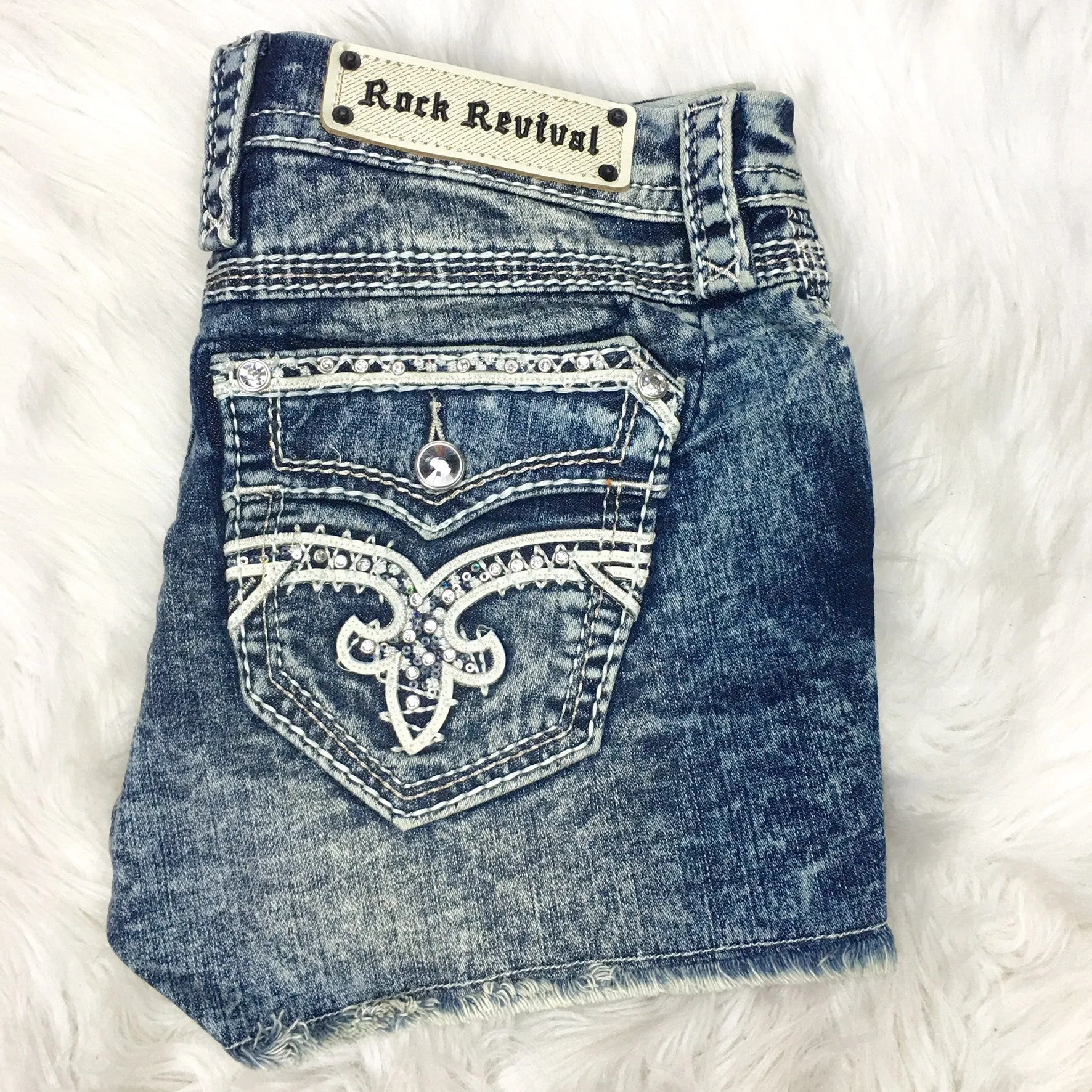 ROCK REVIVAL CLAIR H400 SHORTS