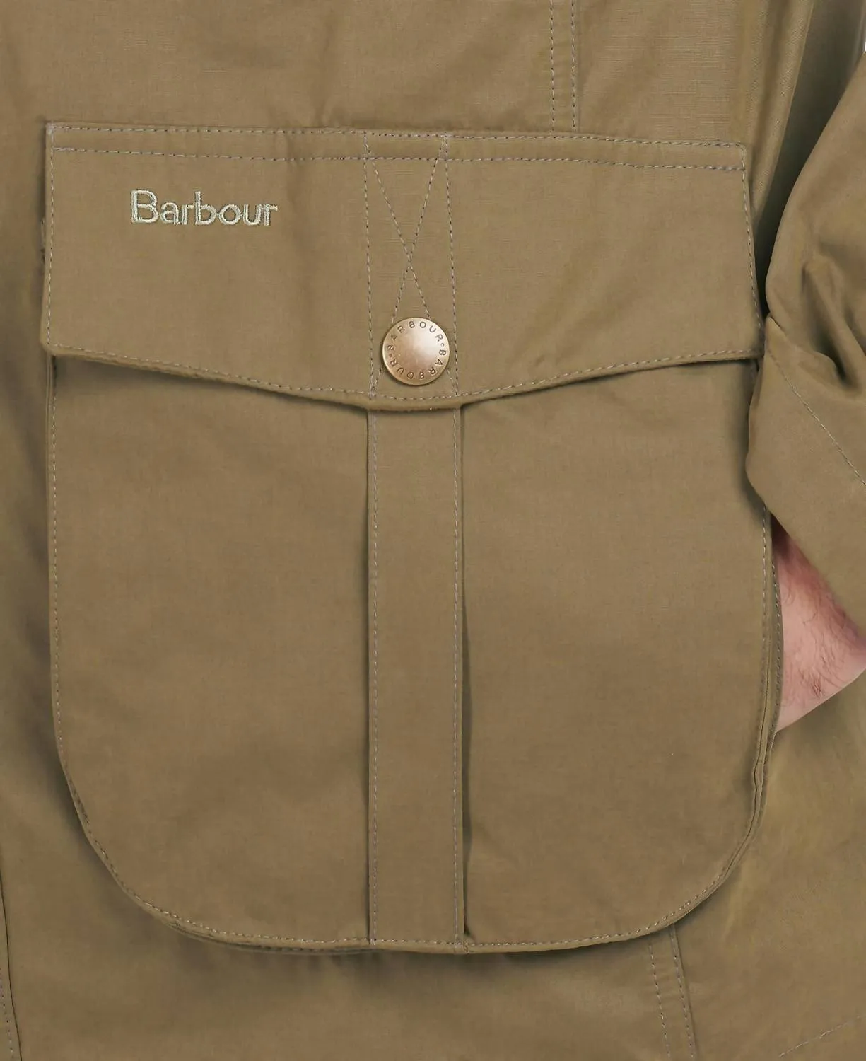 Sanderling Casual Jacket In Dark Sand