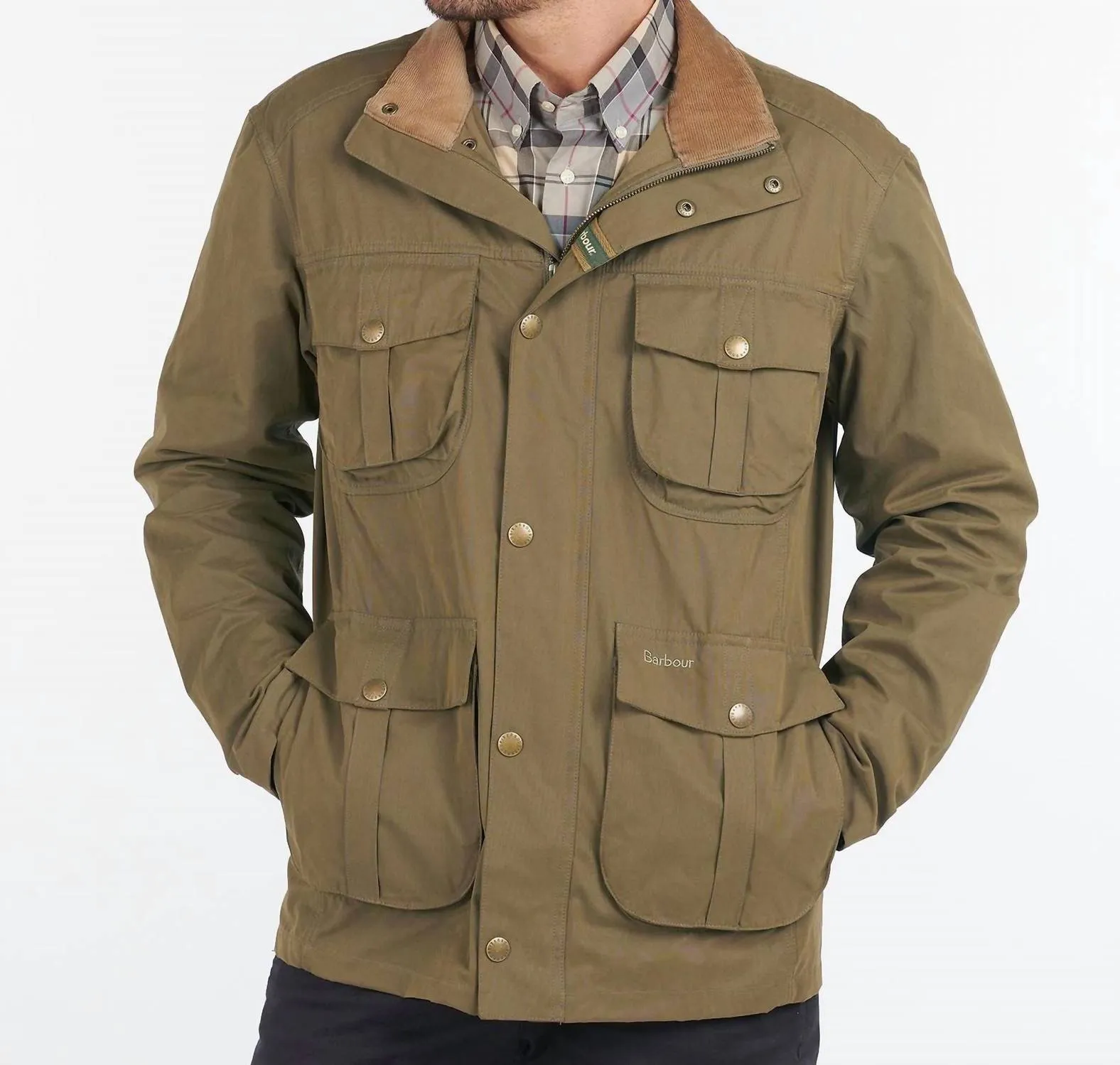 Sanderling Casual Jacket In Dark Sand