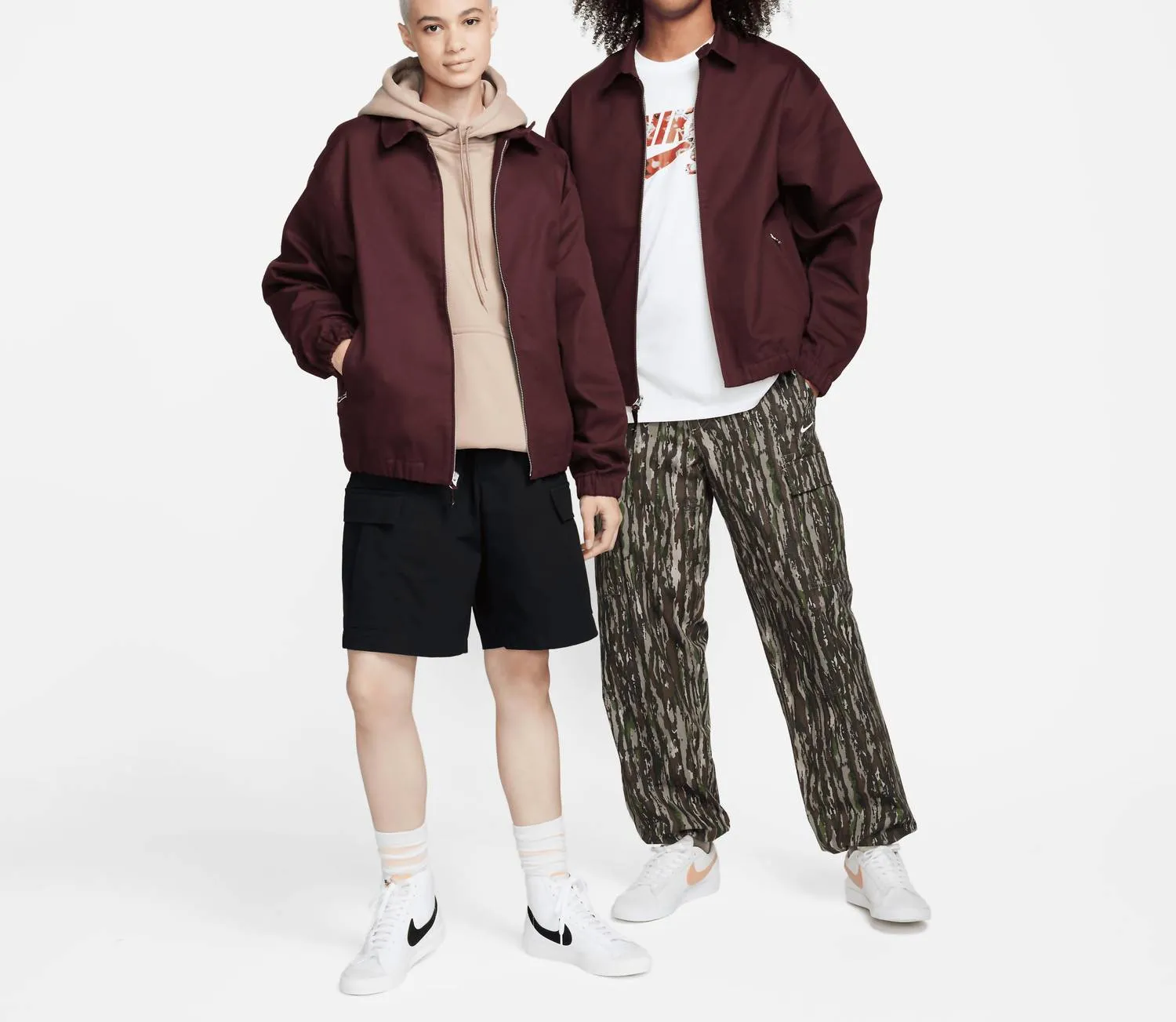 Sb Twill Premium Jacket In Burgundy Crush
