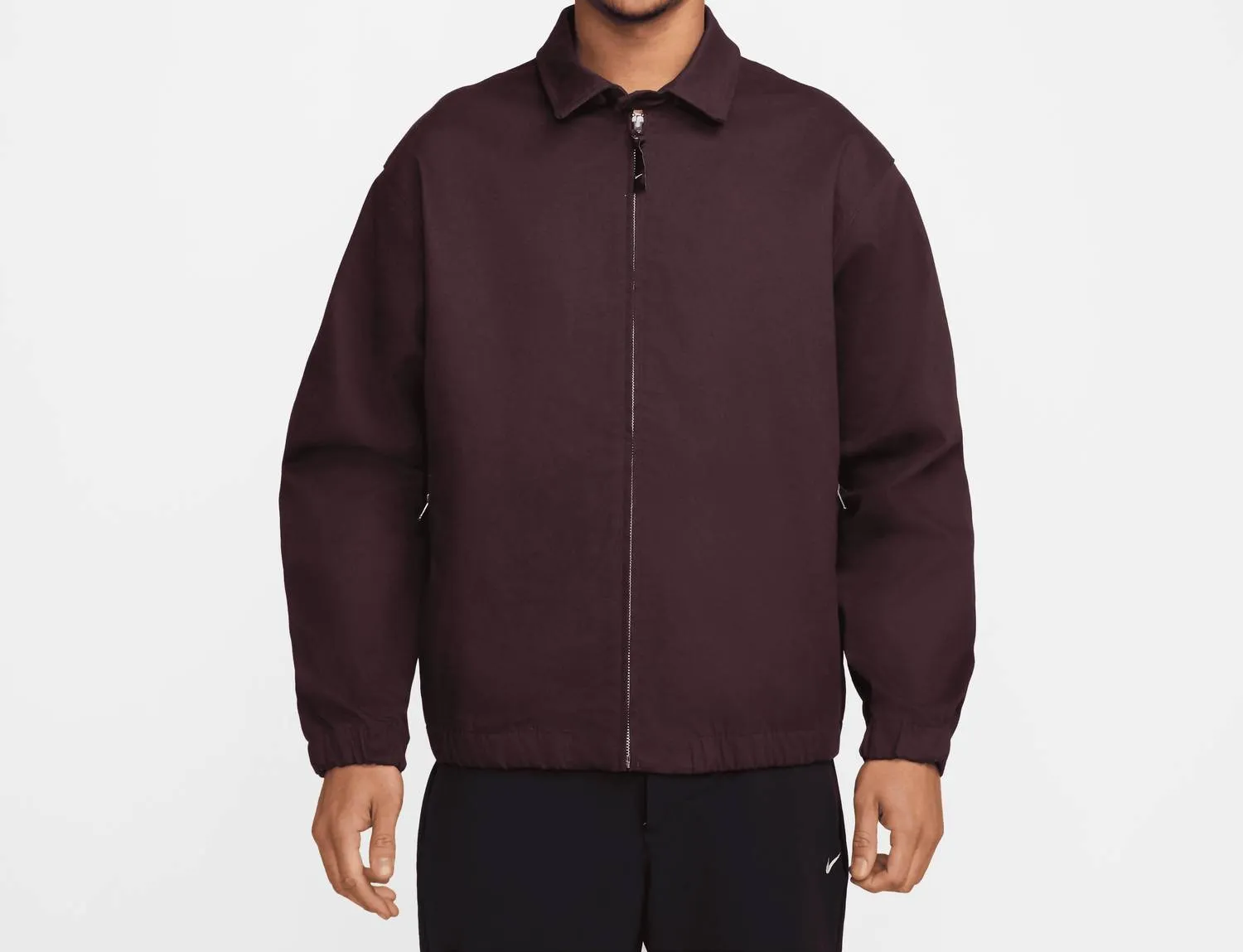 Sb Twill Premium Jacket In Burgundy Crush