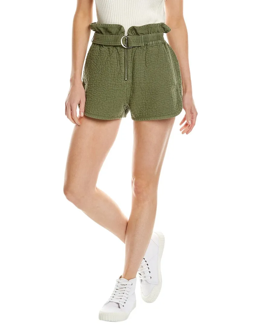SEA NY Stan Sandwashed Quilt Short