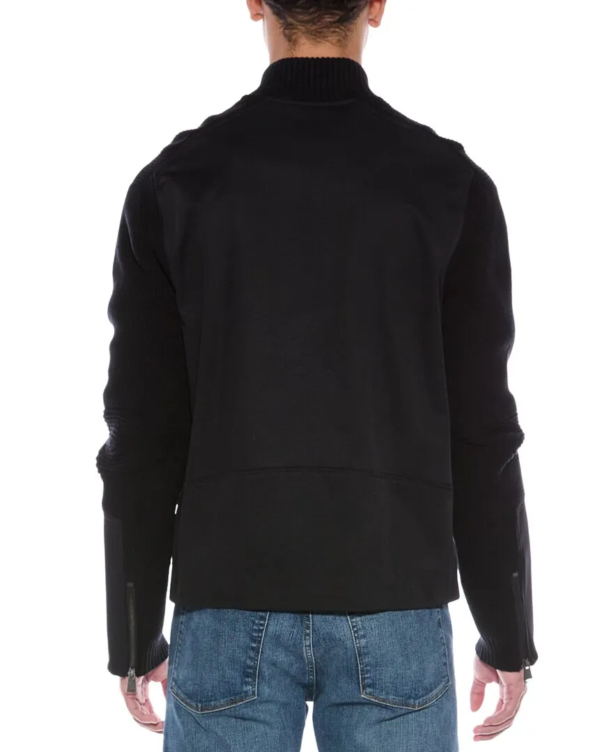 SIMKHAI Tucker Knit Combo Jacket