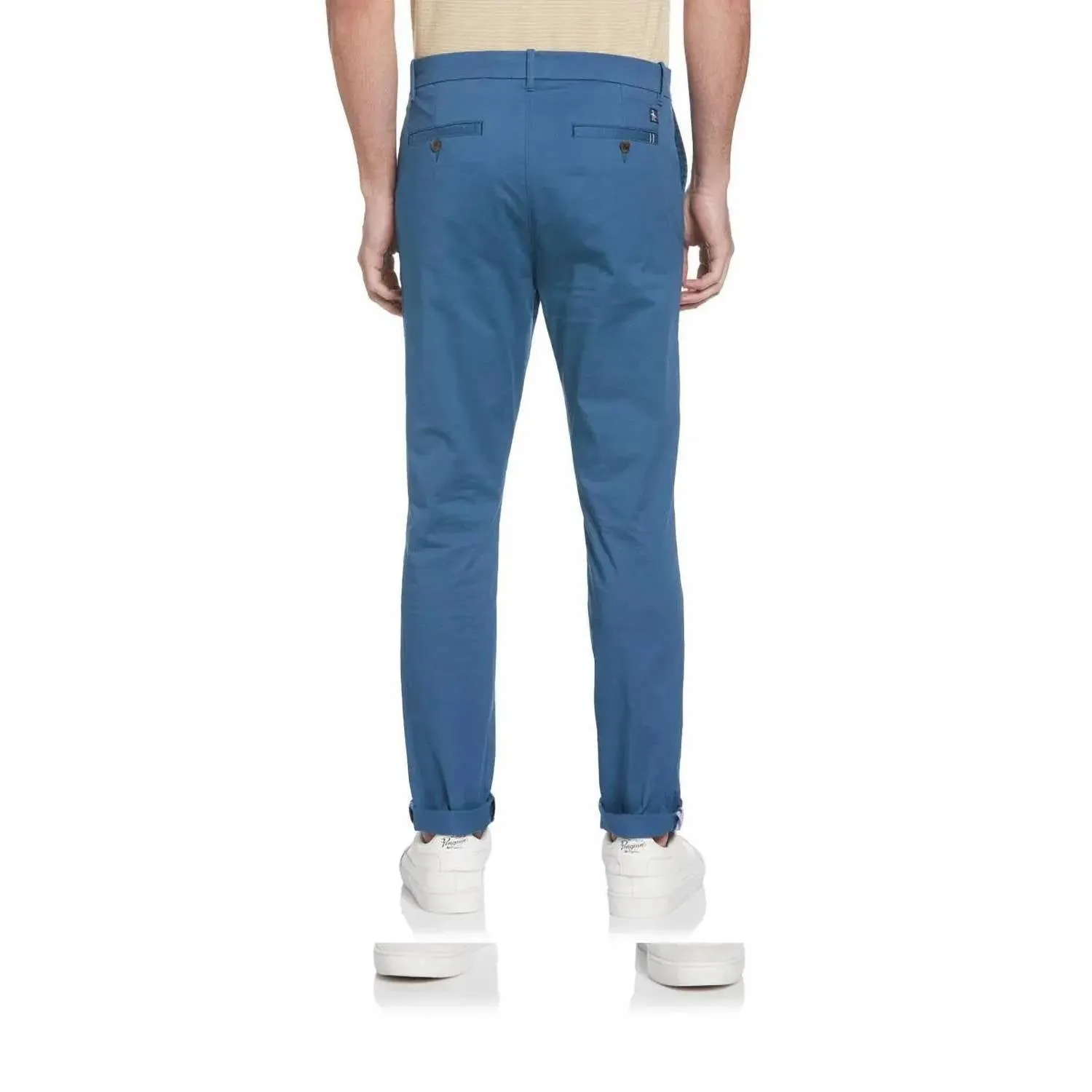 Slim Fit Premium Basic Chino Pants In Mightnight