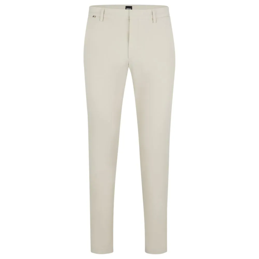 Slim-fit trousers in cotton