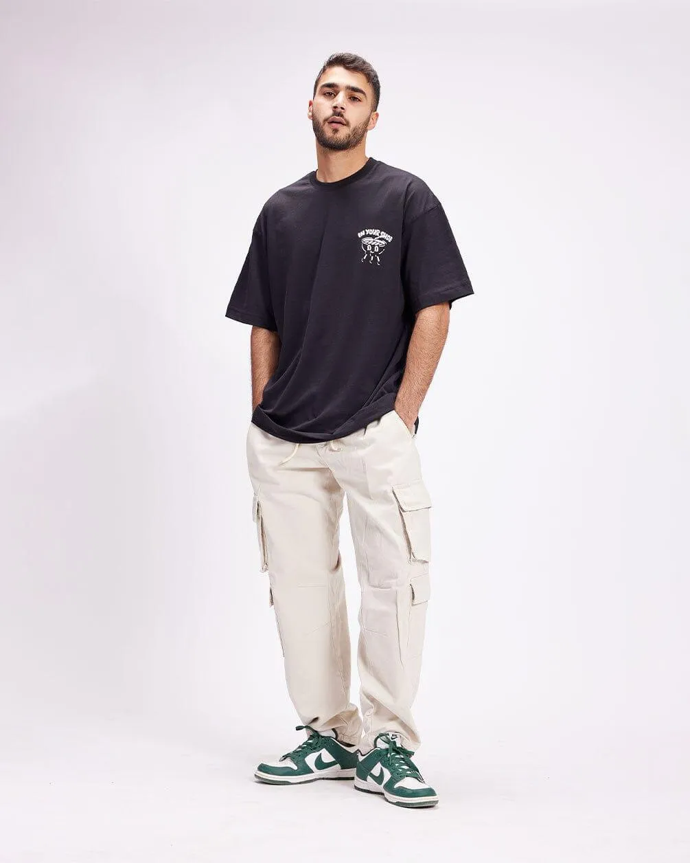 Smokey Printed Oversized Tee