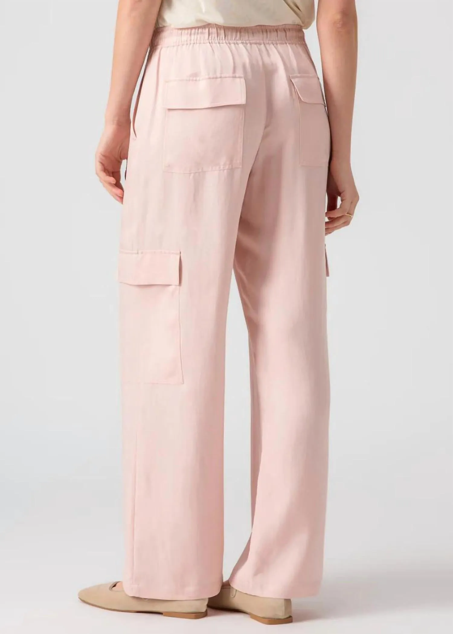 Soft Track Pant In Rose Smoke