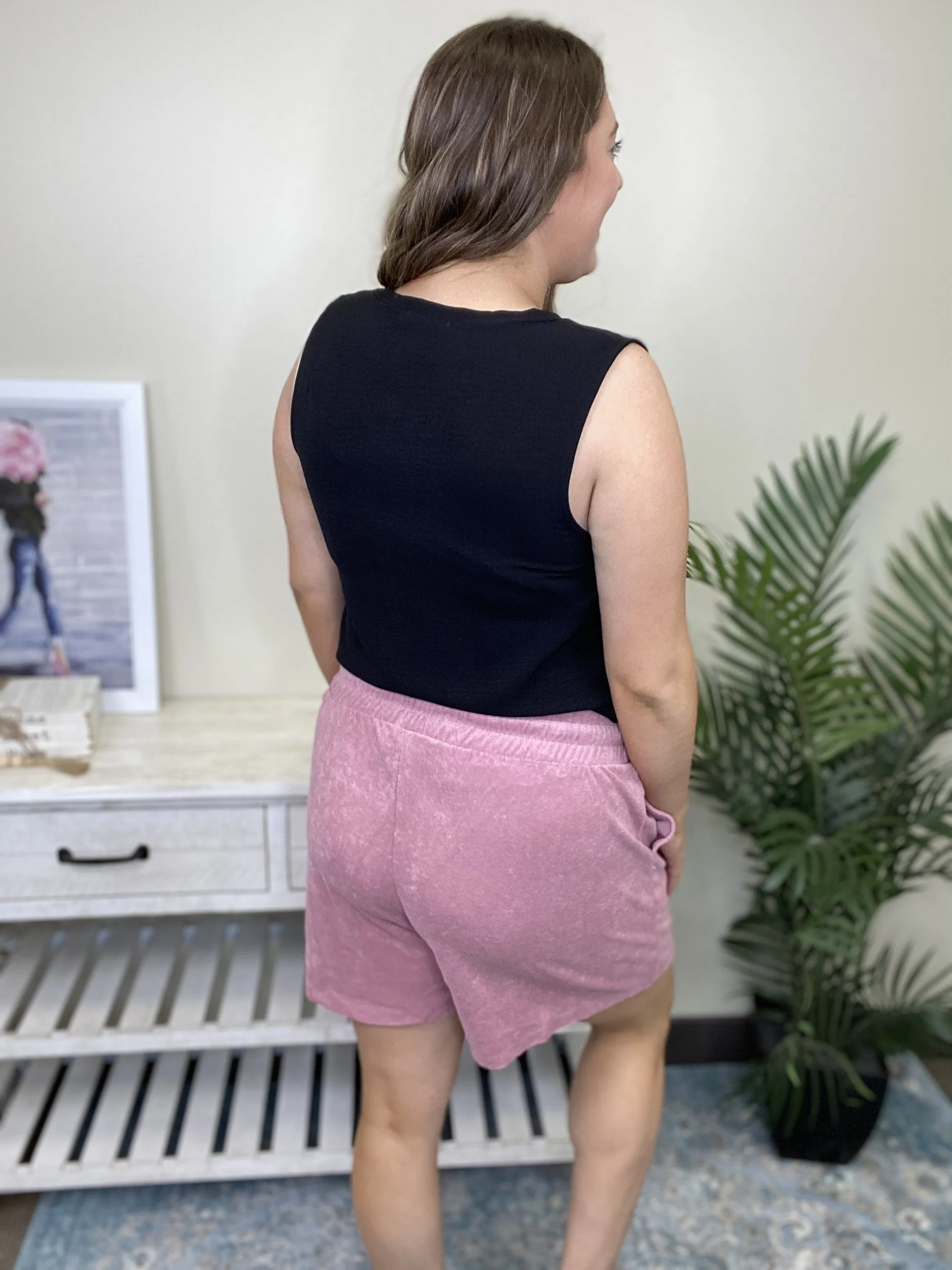 Spa Day Women's High Rise Shorts