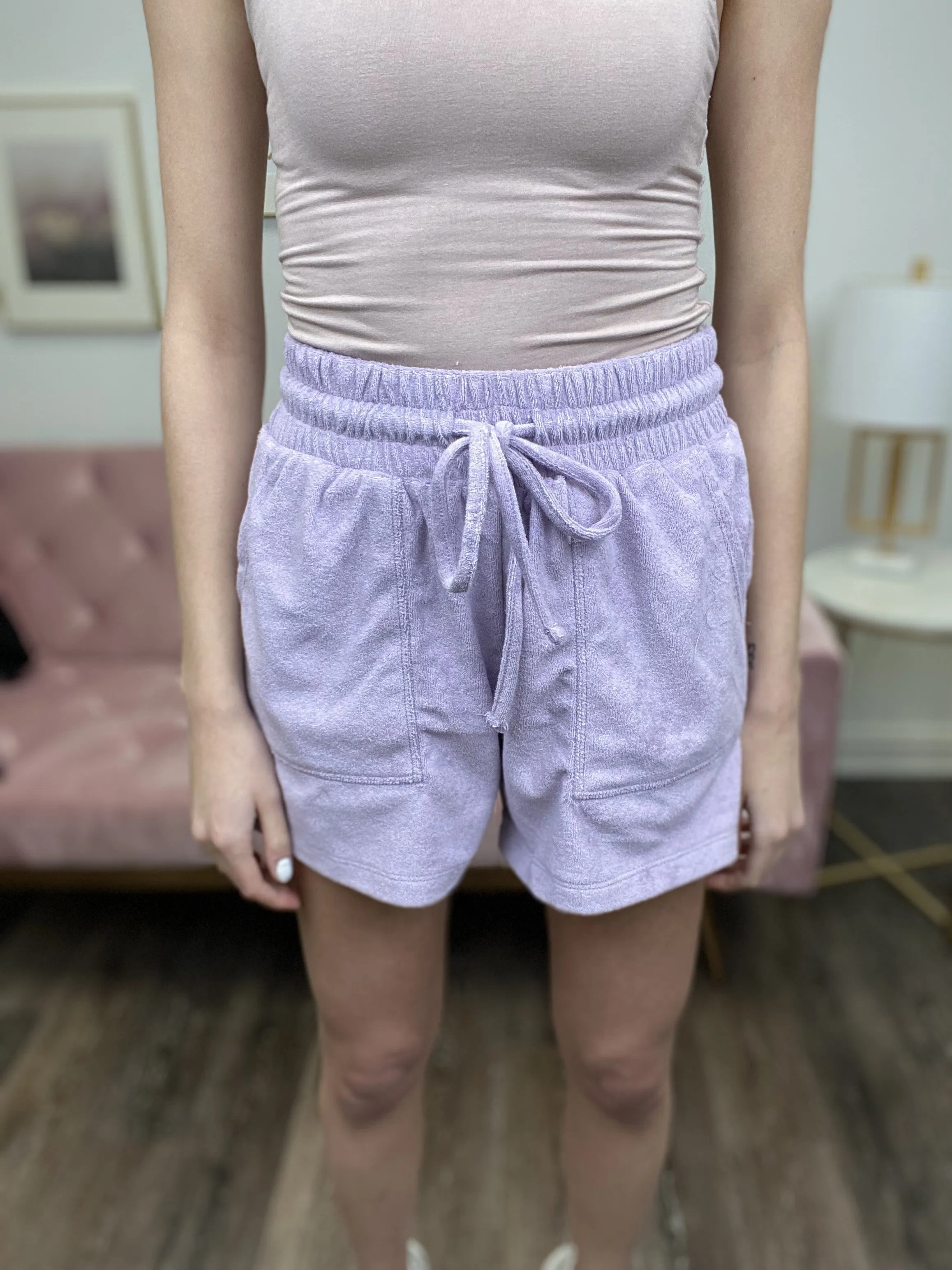 Spa Day Women's High Rise Shorts