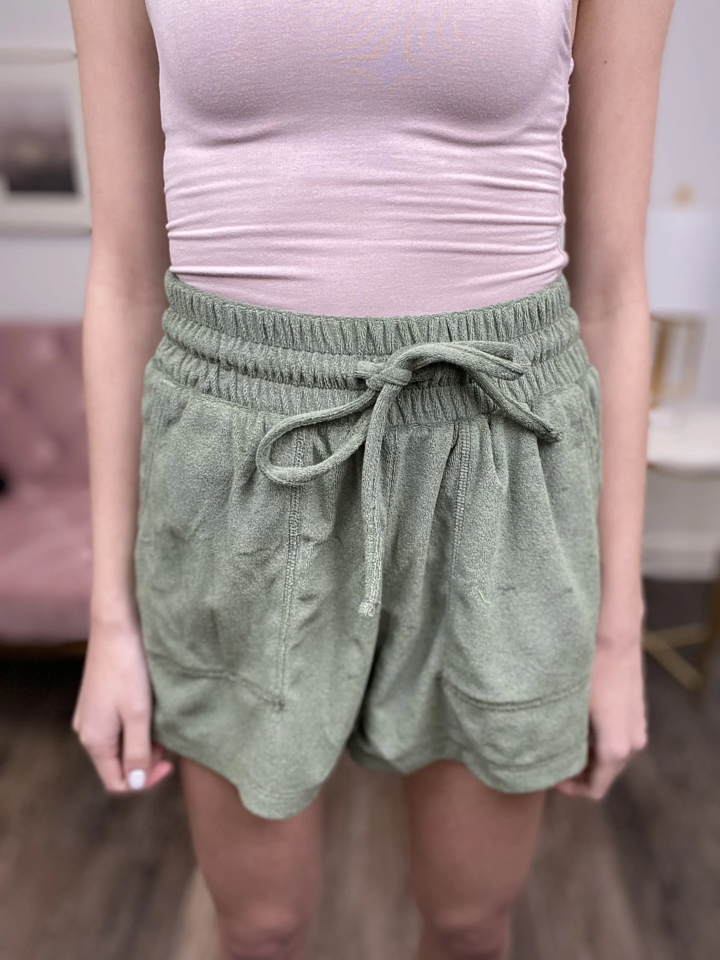 Spa Day Women's High Rise Shorts