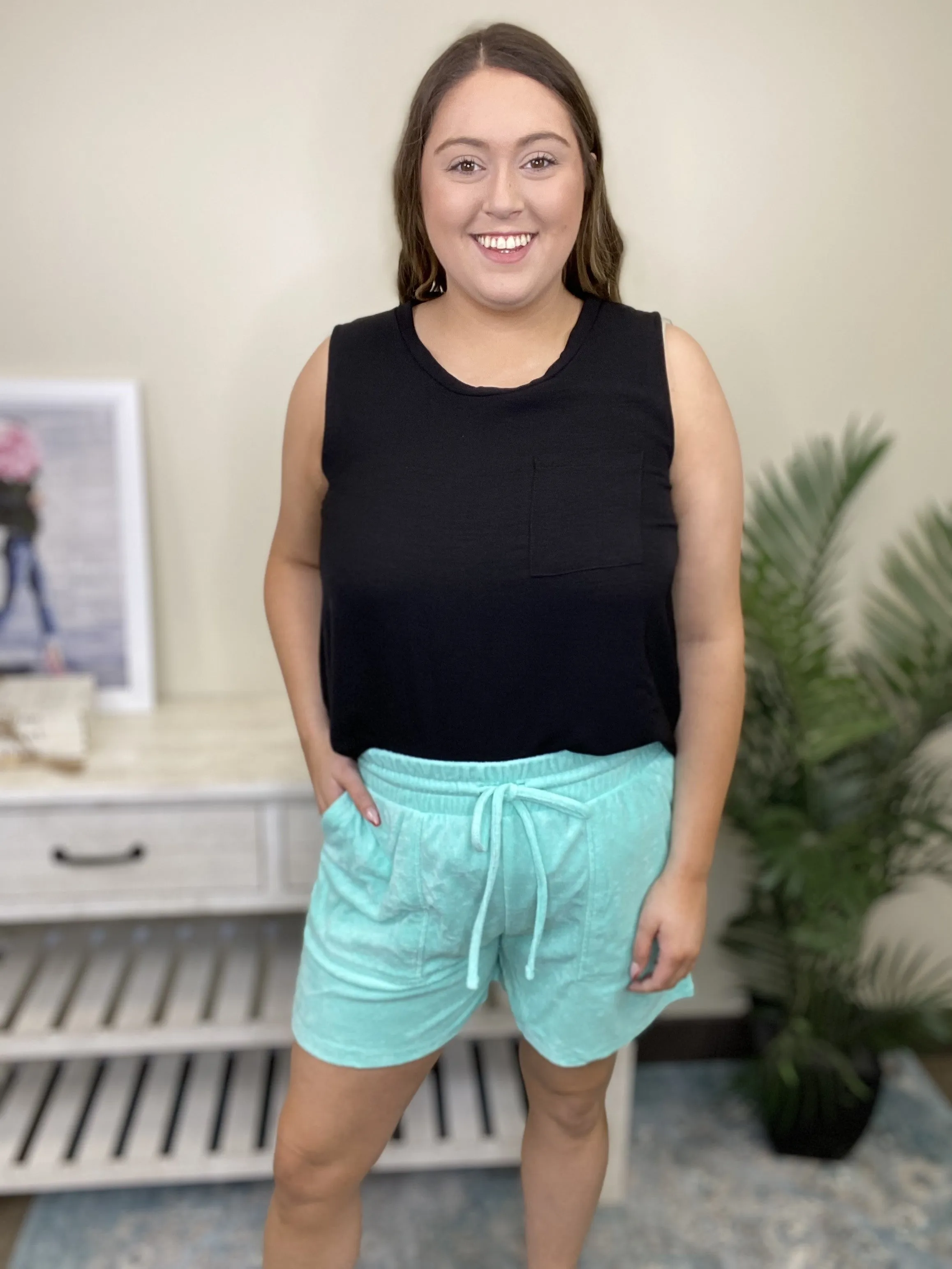 Spa Day Women's High Rise Shorts