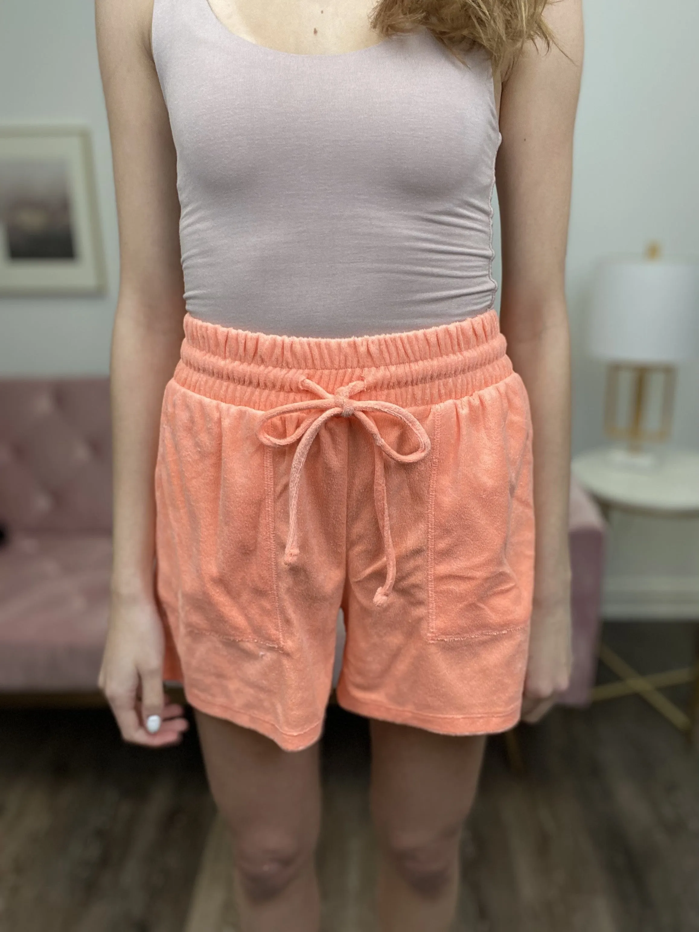 Spa Day Women's High Rise Shorts