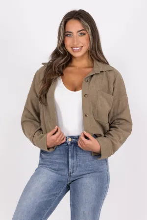 Tangle Of Cords Women's Button Down Shacket