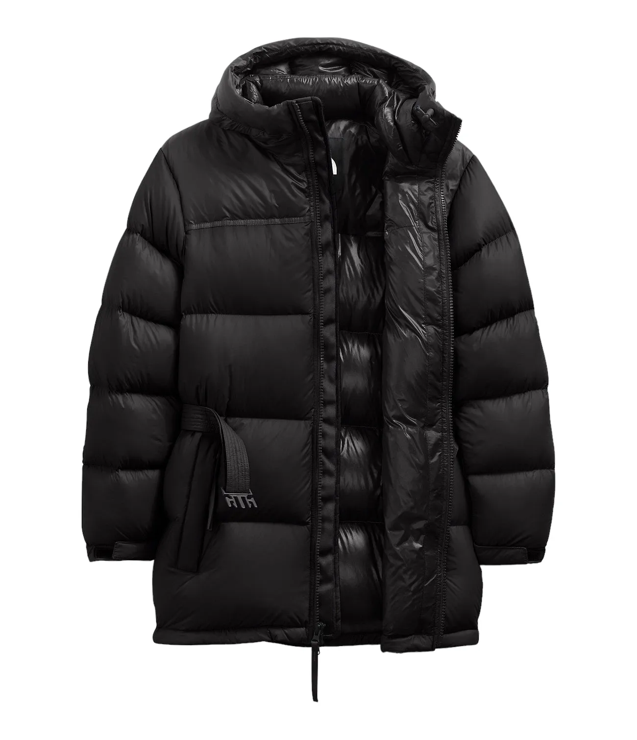 The North Face Nuptse Belted Mid Jacket Tnf Black XL
