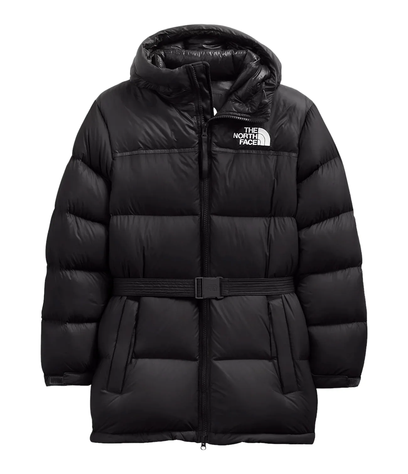 The North Face Nuptse Belted Mid Jacket Tnf Black XL