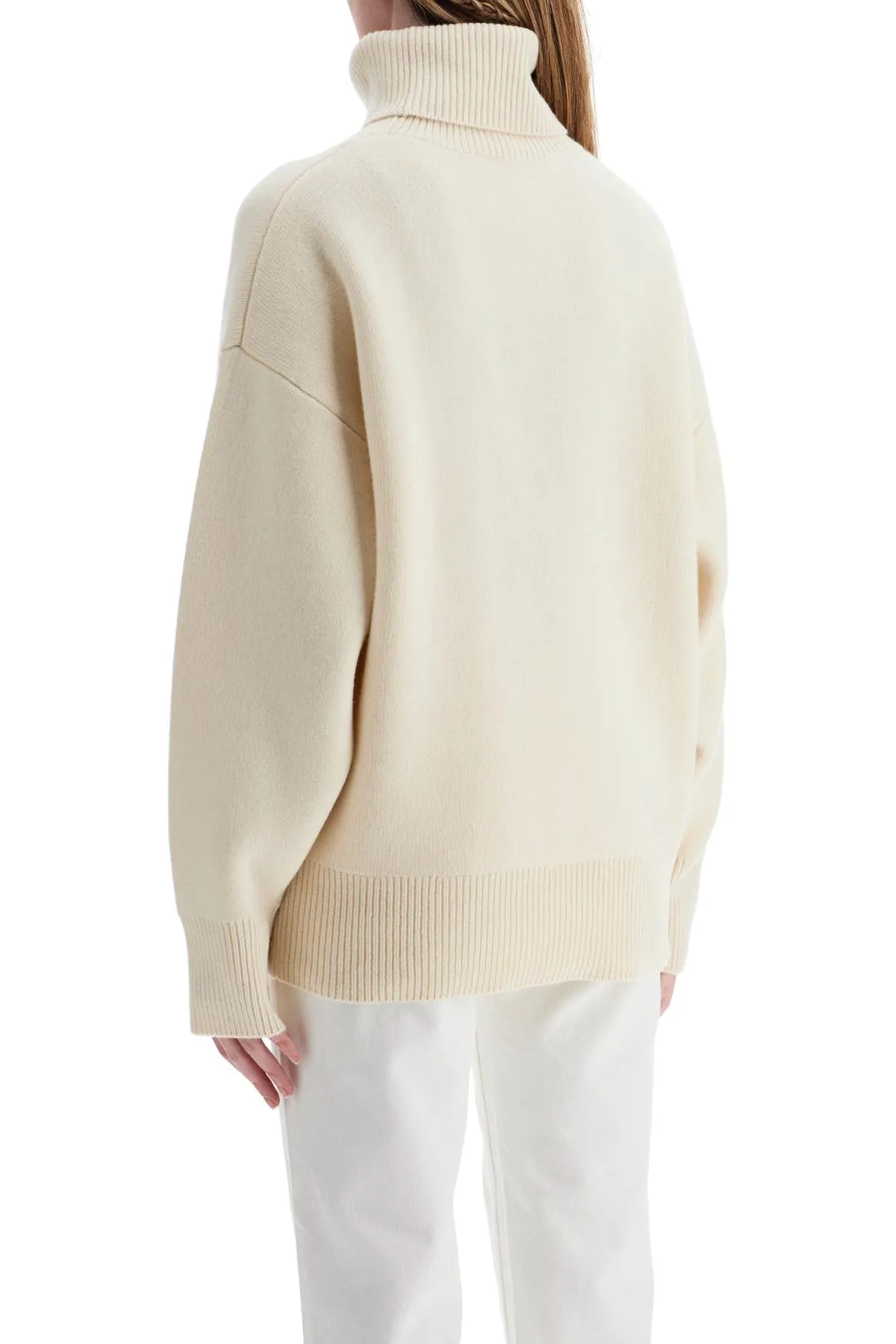 Toteme Women's Snow Wool And Cashmere Turtleneck For Women