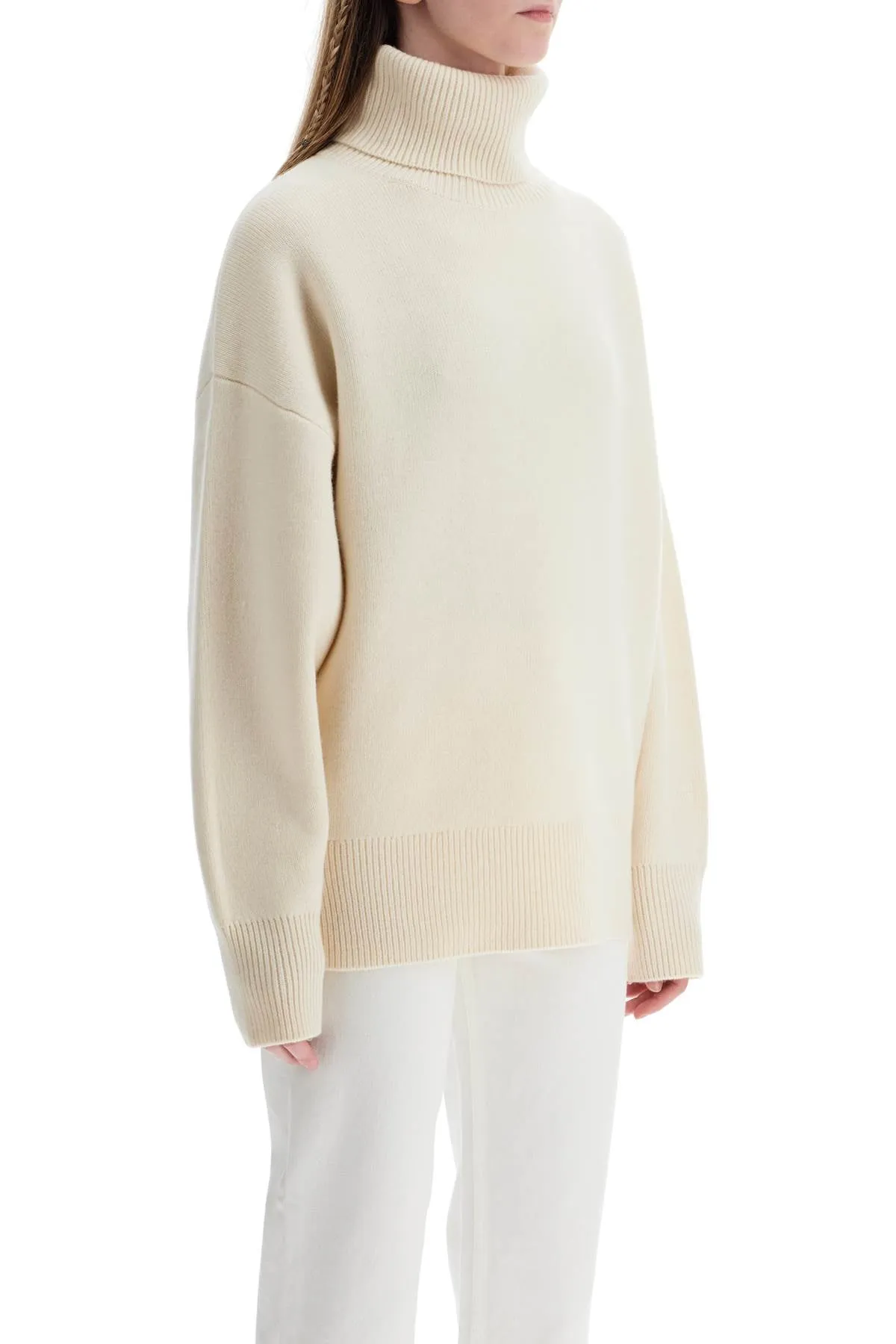Toteme Women's Snow Wool And Cashmere Turtleneck For Women