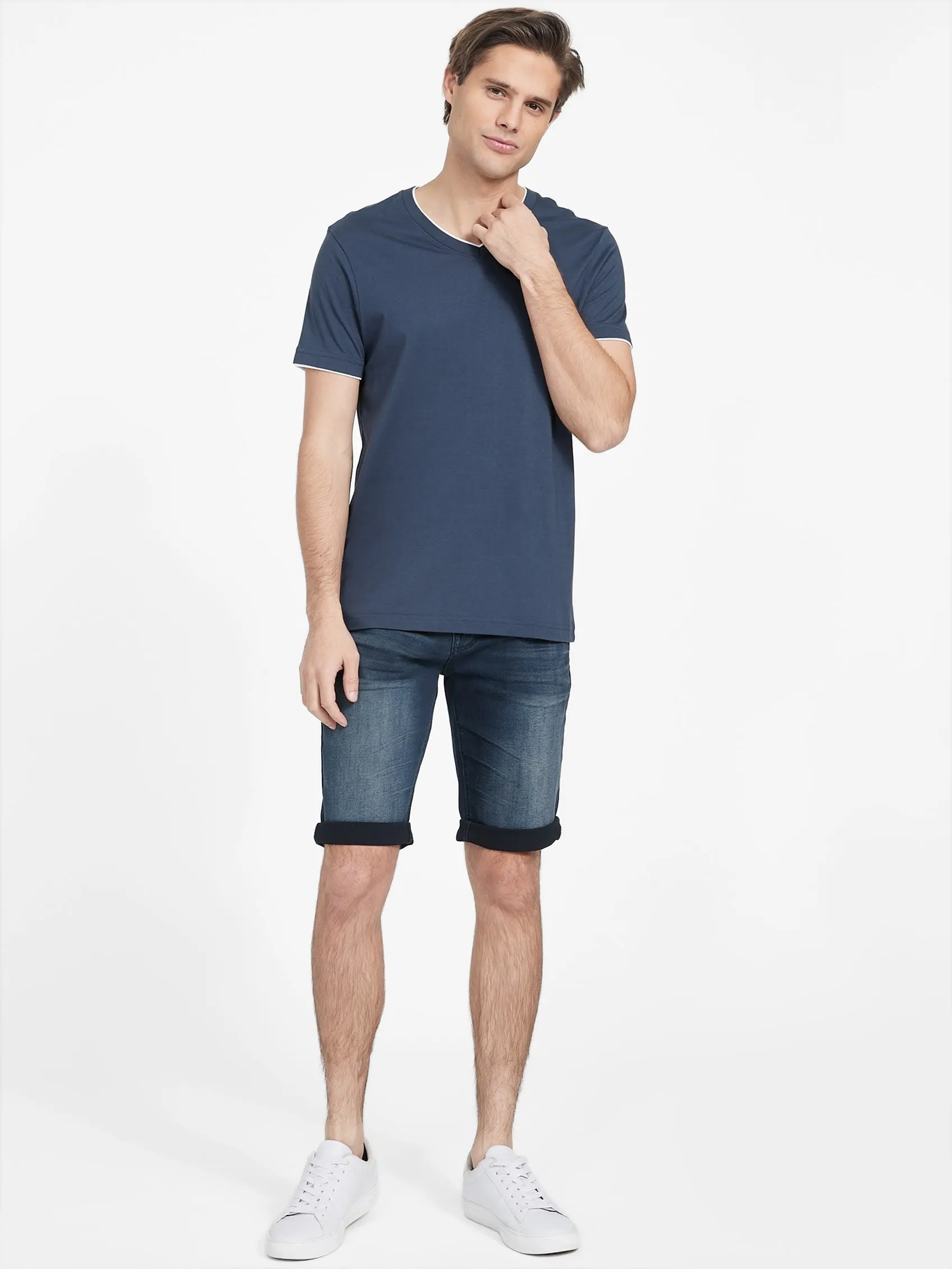 Trent Rolled Shorts