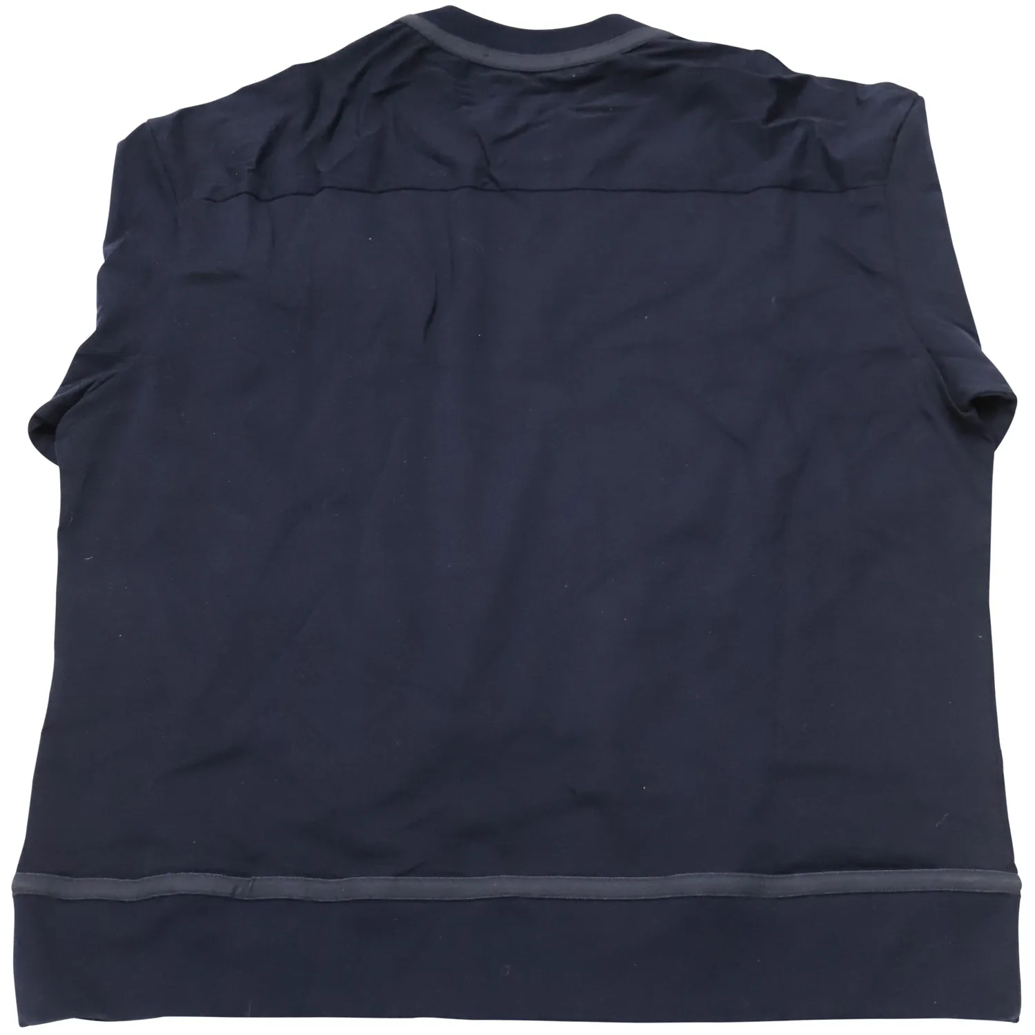 Undercover Long Sleeve Sweatshirt in Navy Blue Cotton