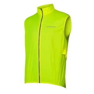 Unisex Pakagilet Windproof Shell Vest In Hi Viz Yellow