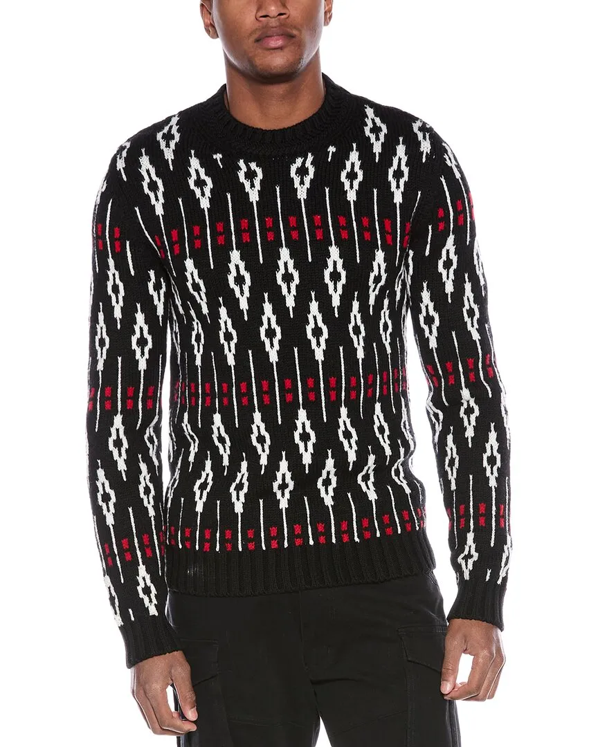 Valentino Iconic Stud Wool Crewneck Sweater