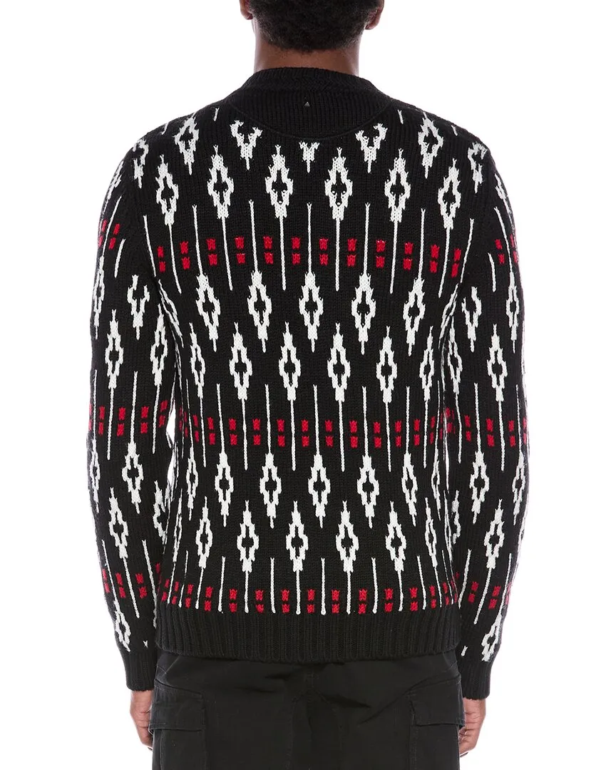 Valentino Iconic Stud Wool Crewneck Sweater