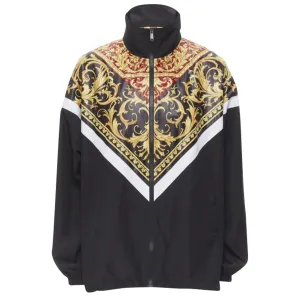 Versace Le Pop Classique Barocco print nylon track jacket