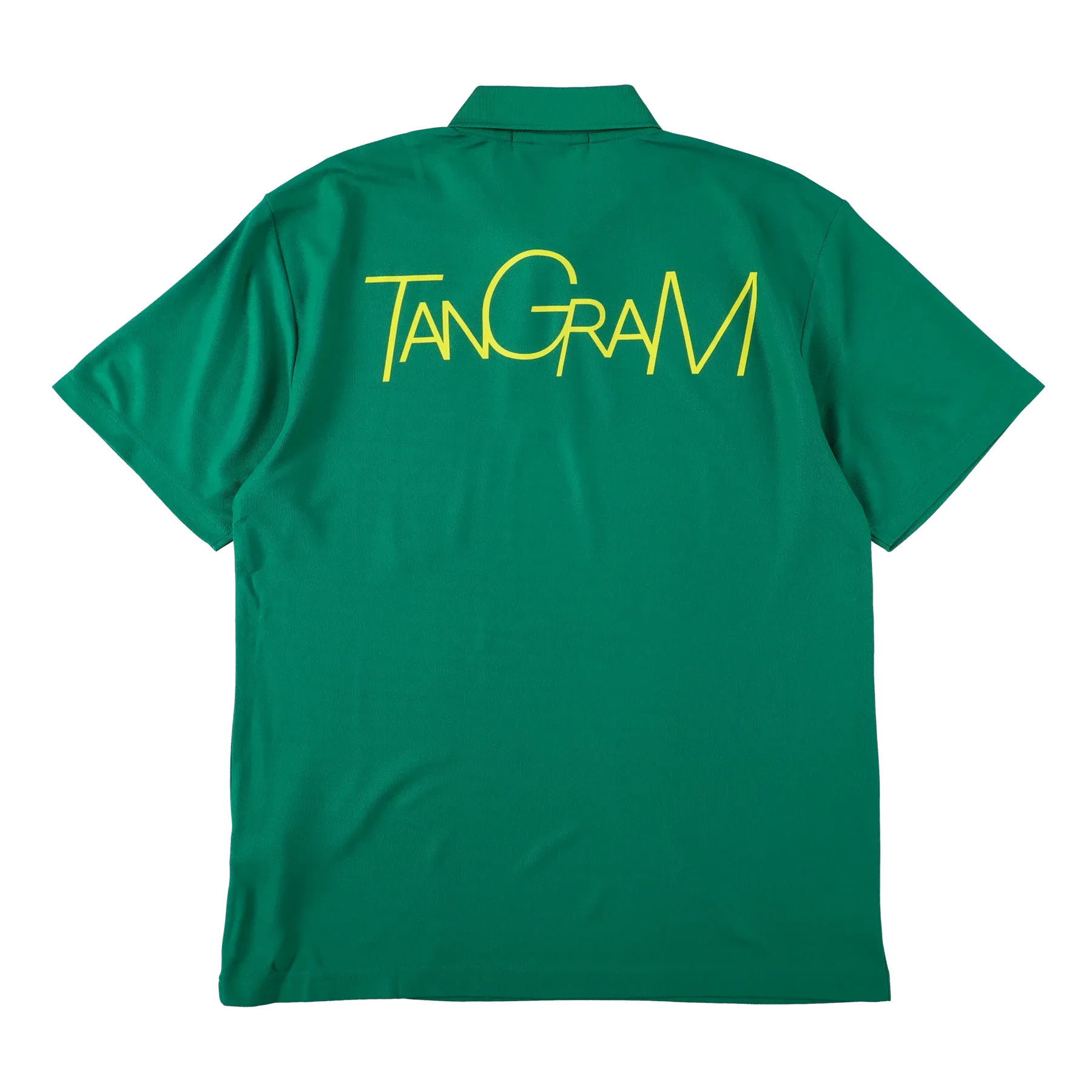 VERTICAL NEON LOGO POLO SHIRTS GREEN