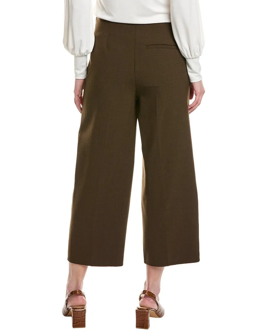 Vince Crop Wide Leg Wool-Blend Pant
