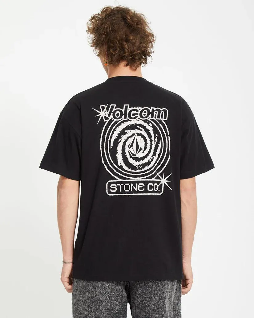 Volcom Deep Trance Lse Tee Black