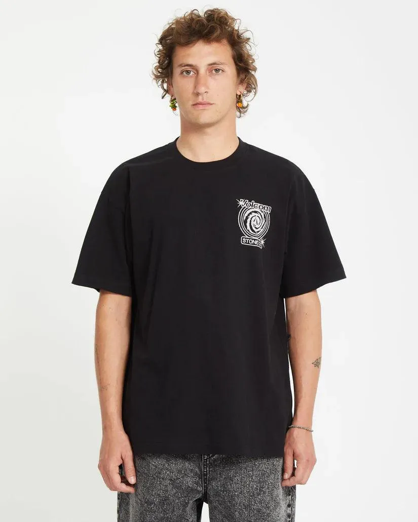 Volcom Deep Trance Lse Tee Black