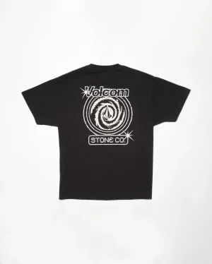 Volcom Deep Trance Lse Tee Black