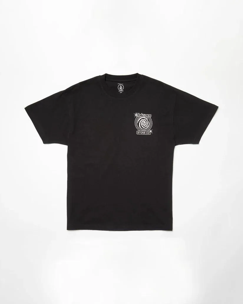 Volcom Deep Trance Lse Tee Black