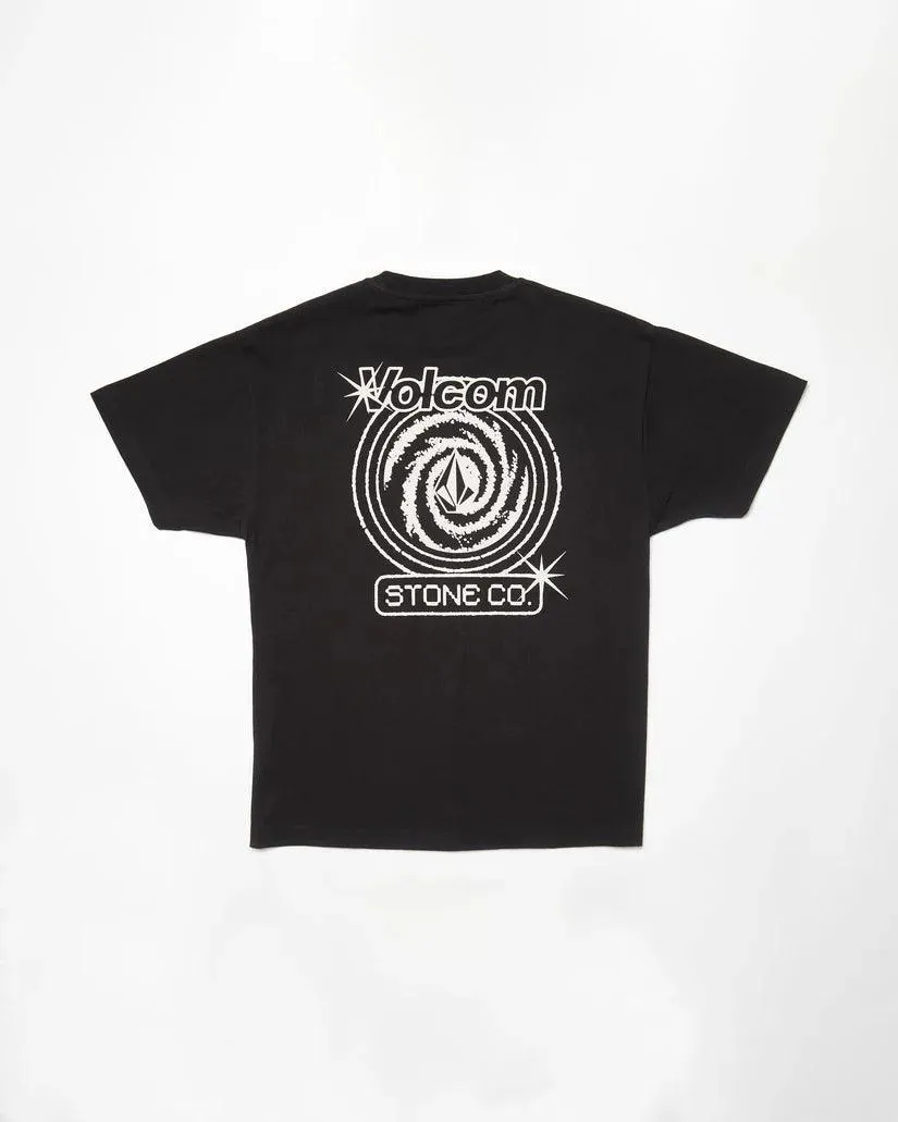 Volcom Deep Trance Lse Tee Black