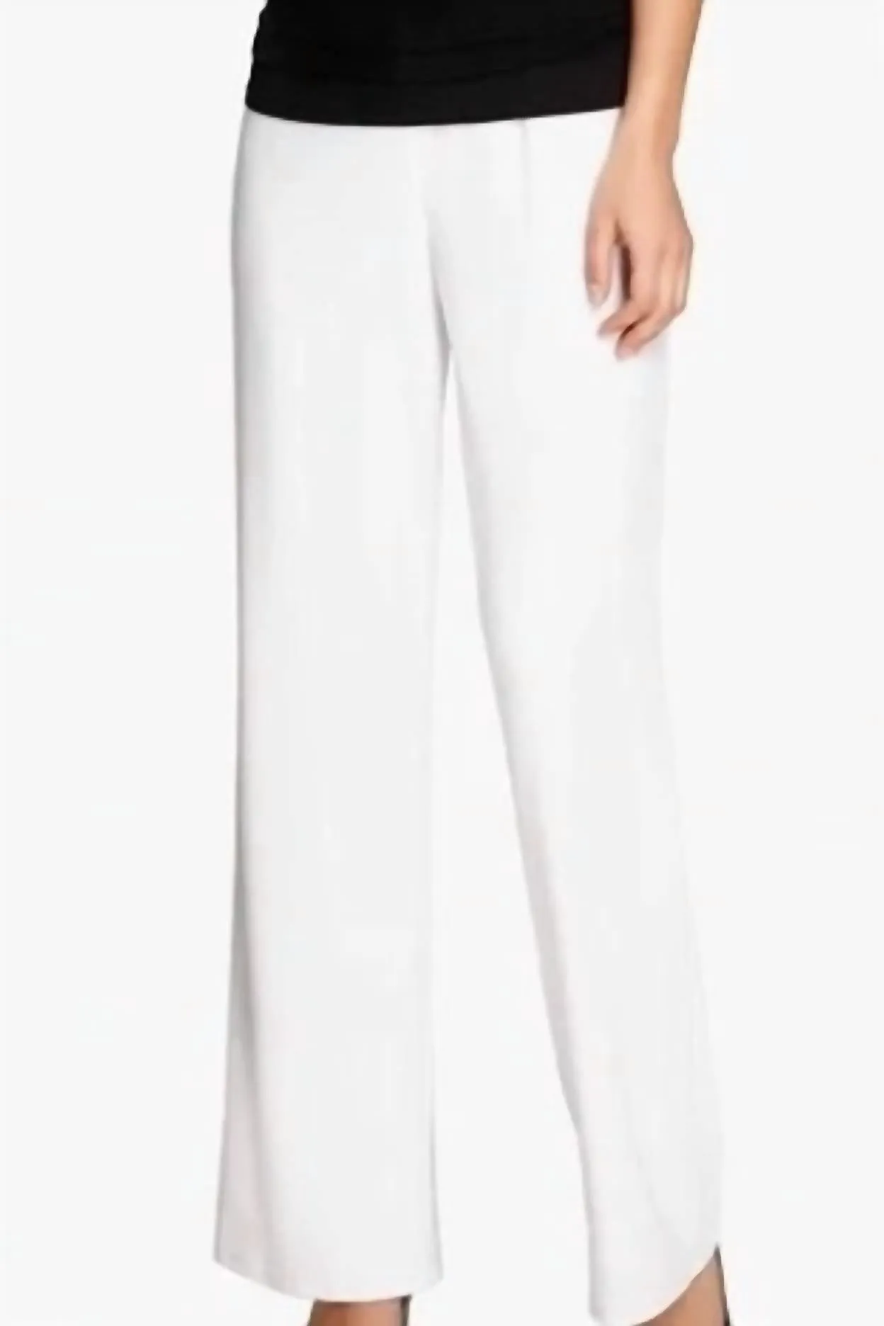 Wide Leg Pant In White