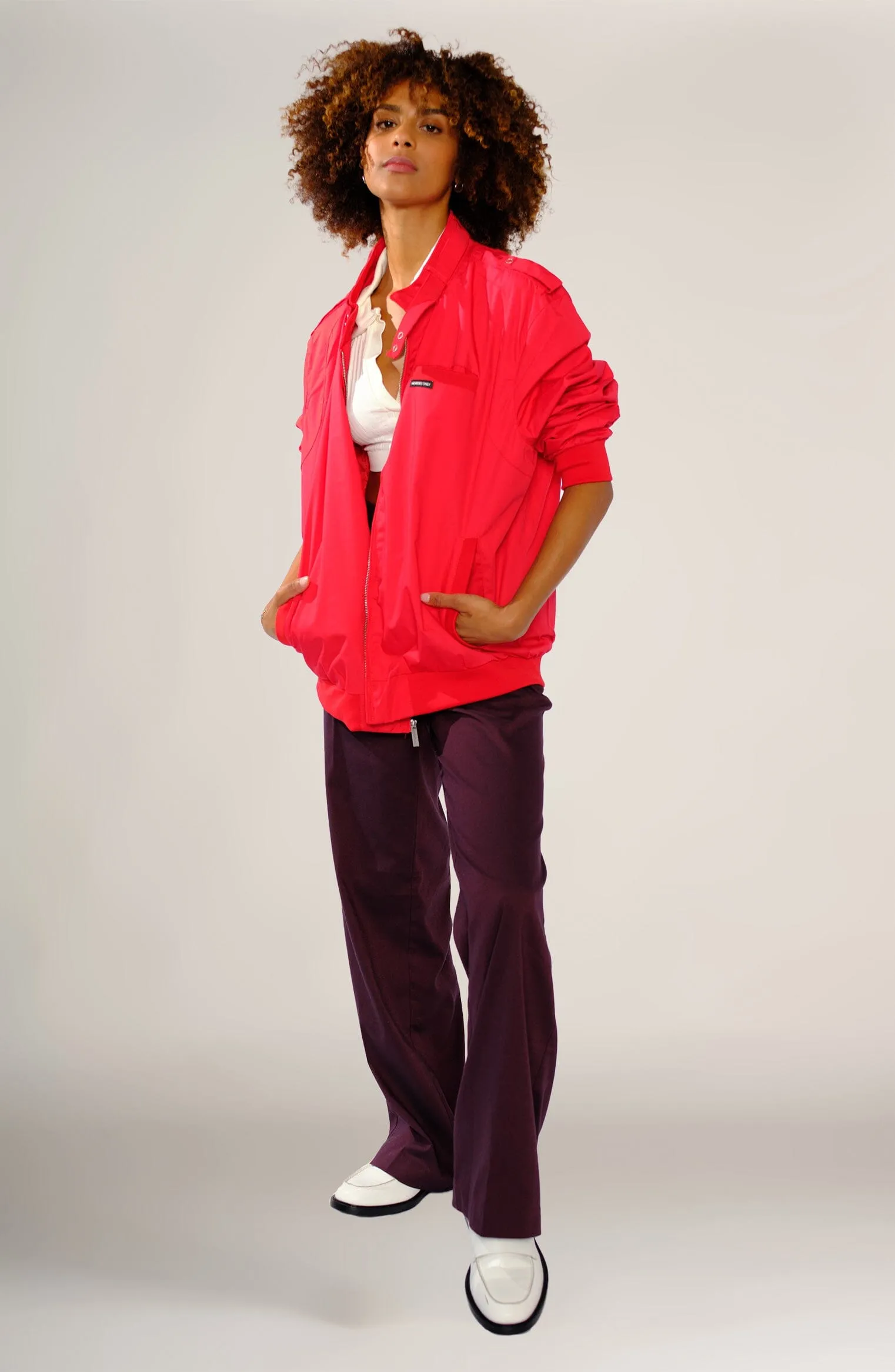 Women's Classic Iconic Racer Oversized Jacket