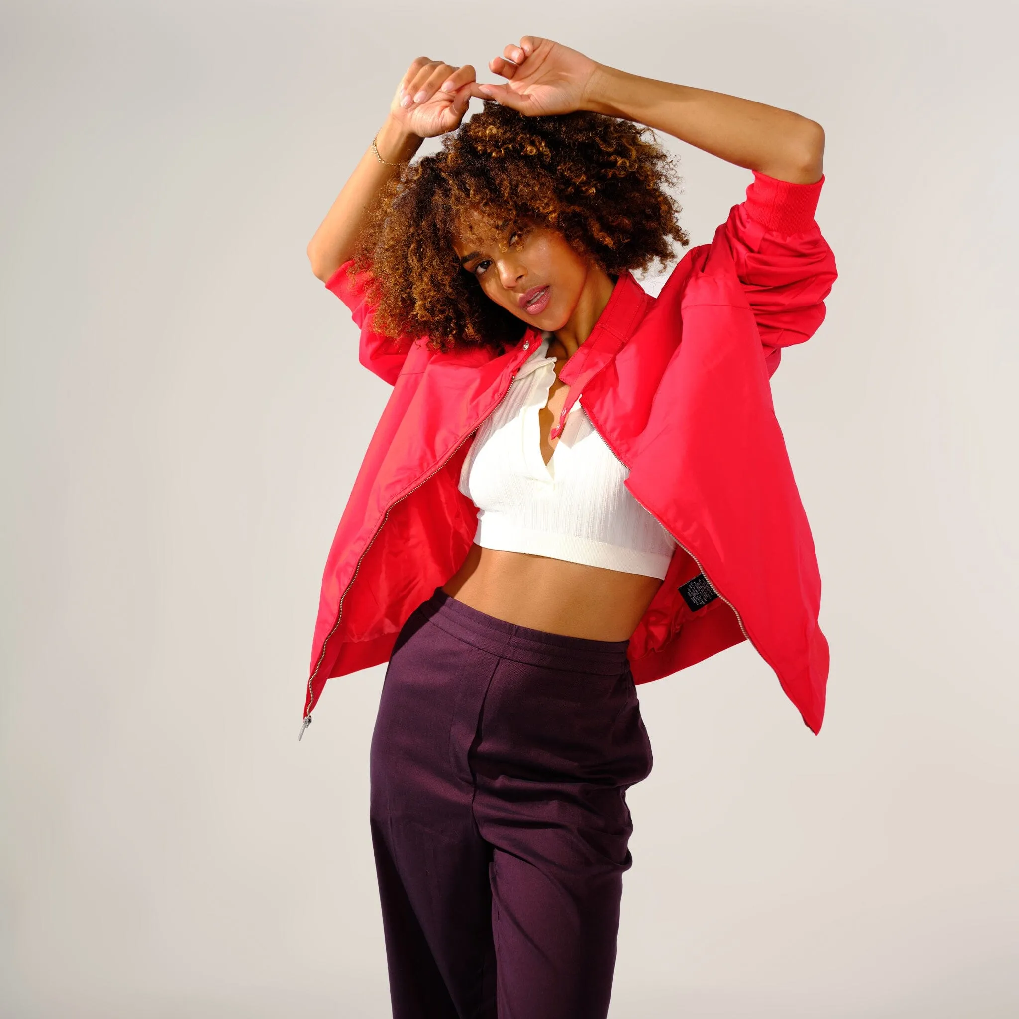 Women's Classic Iconic Racer Oversized Jacket
