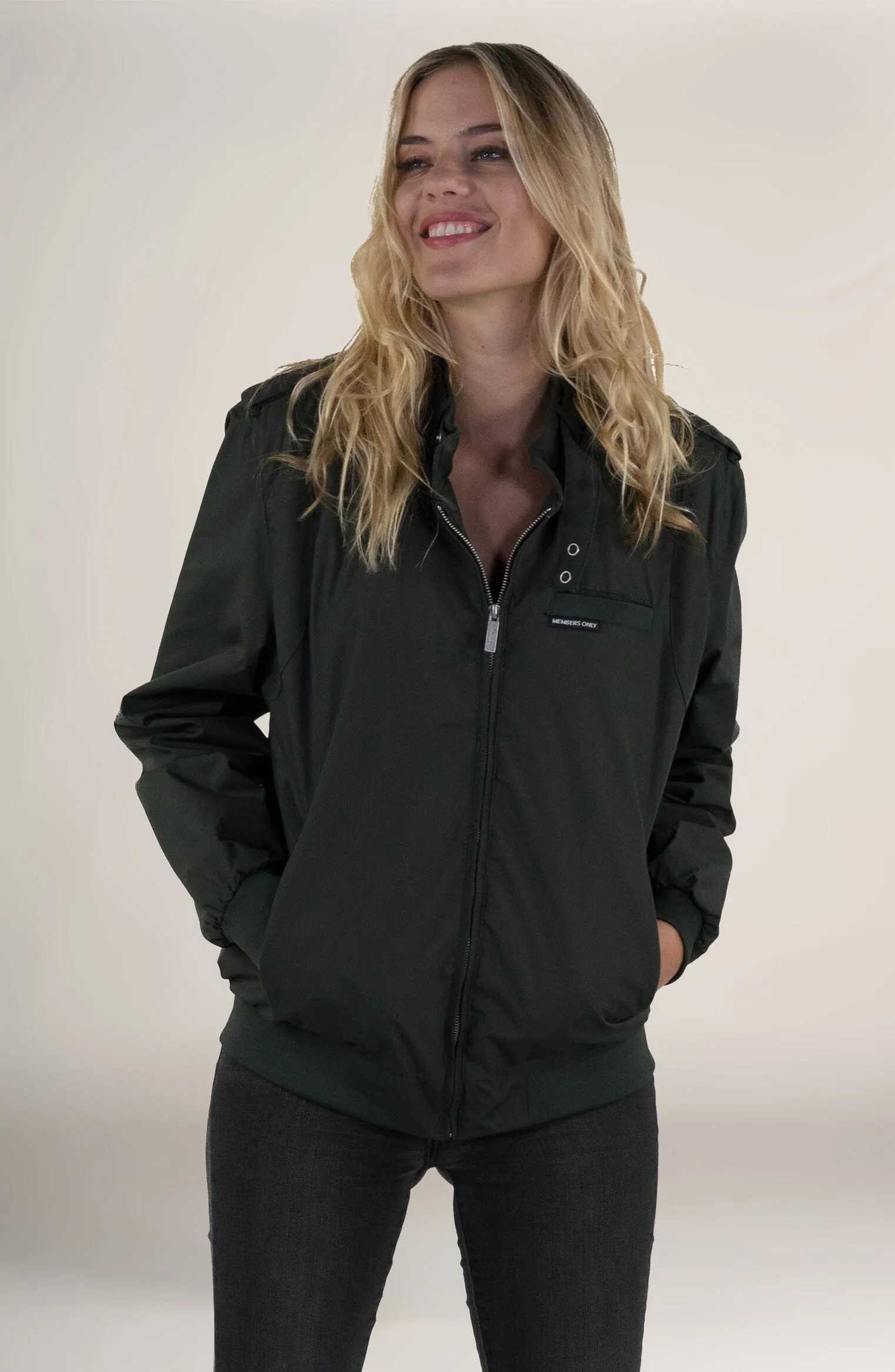 Women's Classic Iconic Racer Oversized Jacket