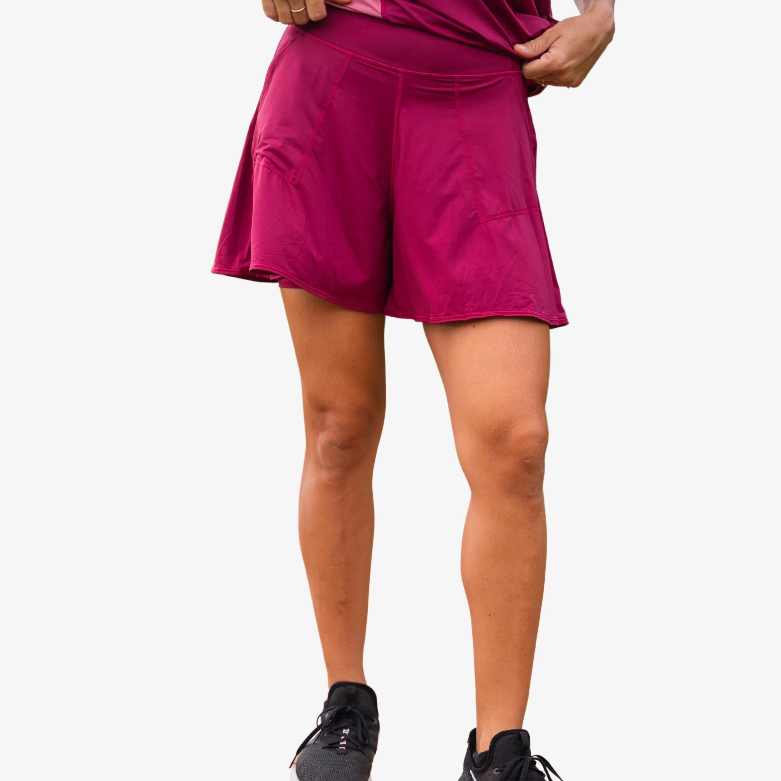 Women's Flowy 2 in 1 Shorts