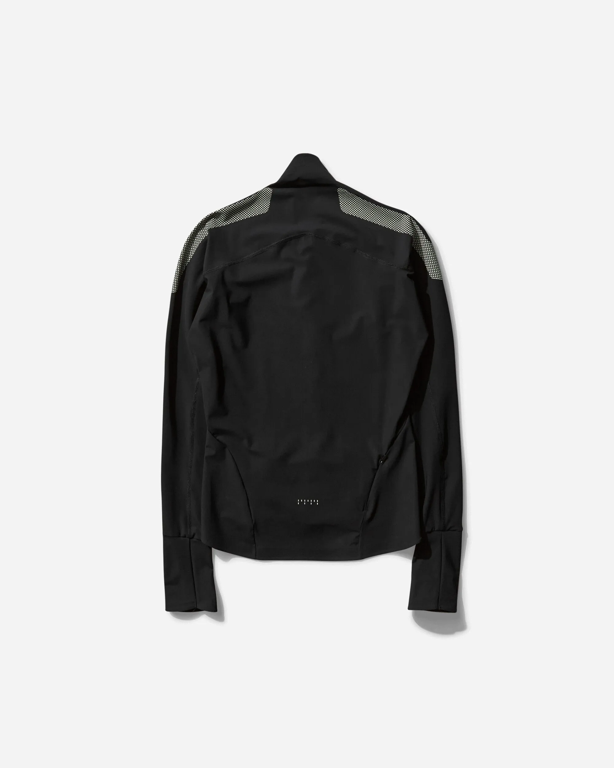 Women's Long Sleeve Zip Top Black / Lime Cream