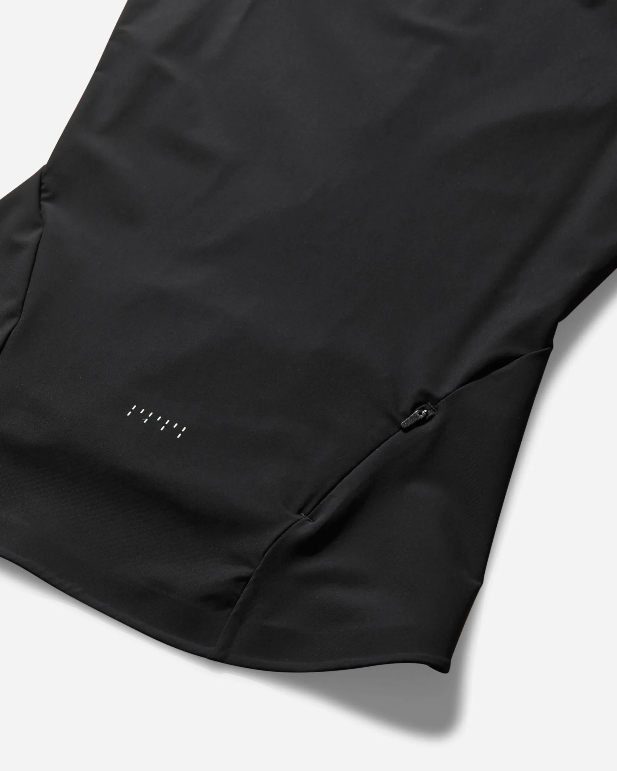 Women's Long Sleeve Zip Top Black / Lime Cream