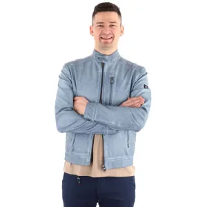 Yes Zee blue Polyethylene Men's Jacket