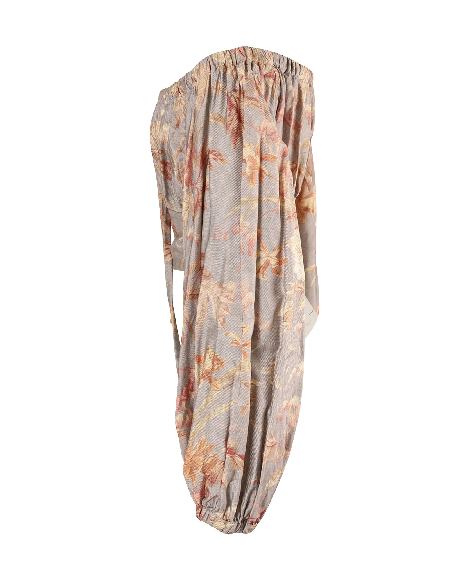 Zimmermann Unbridled Maiden Blouse in Floral Print Viscose