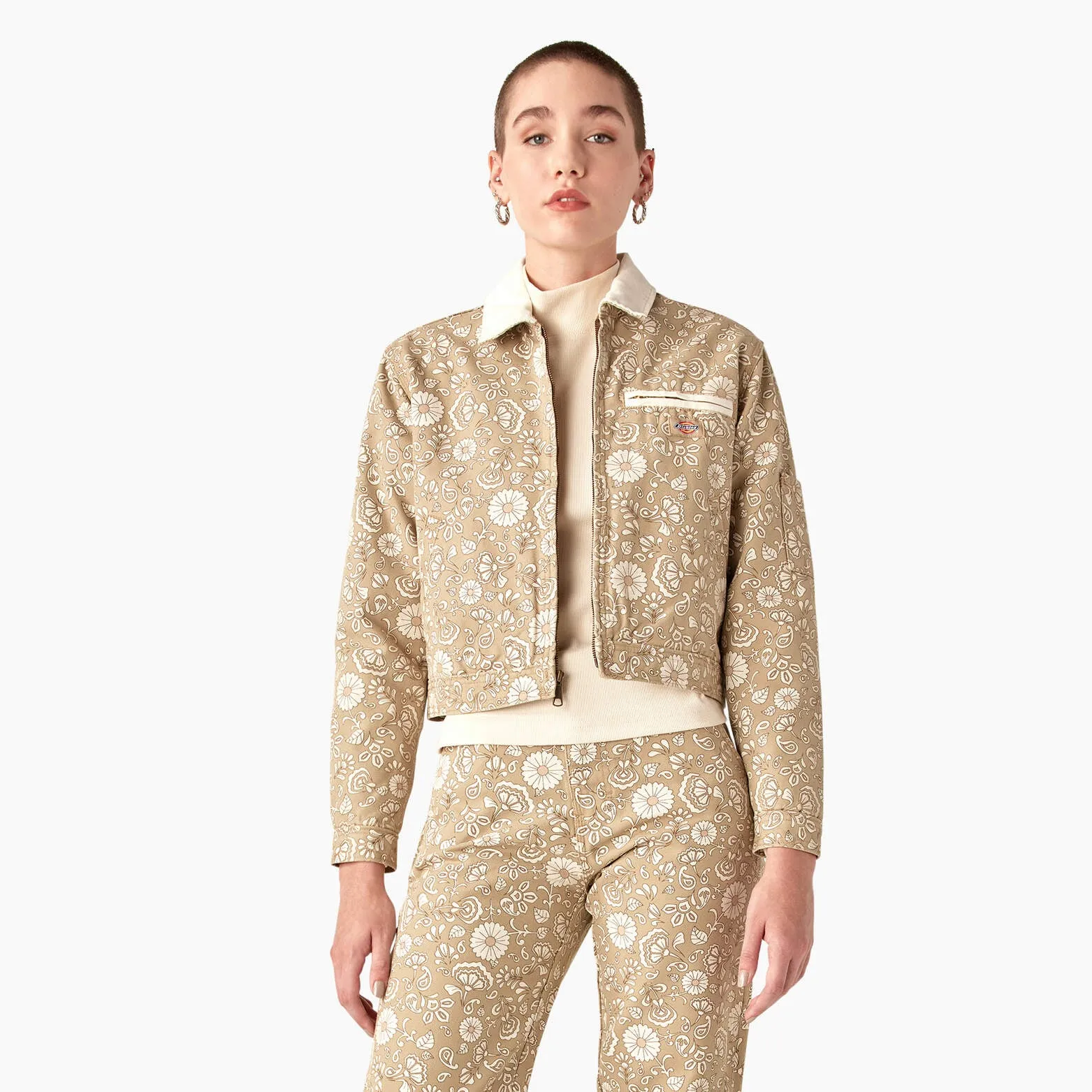 Dickies Women's Ellis Floral Duck Canvas Jacket