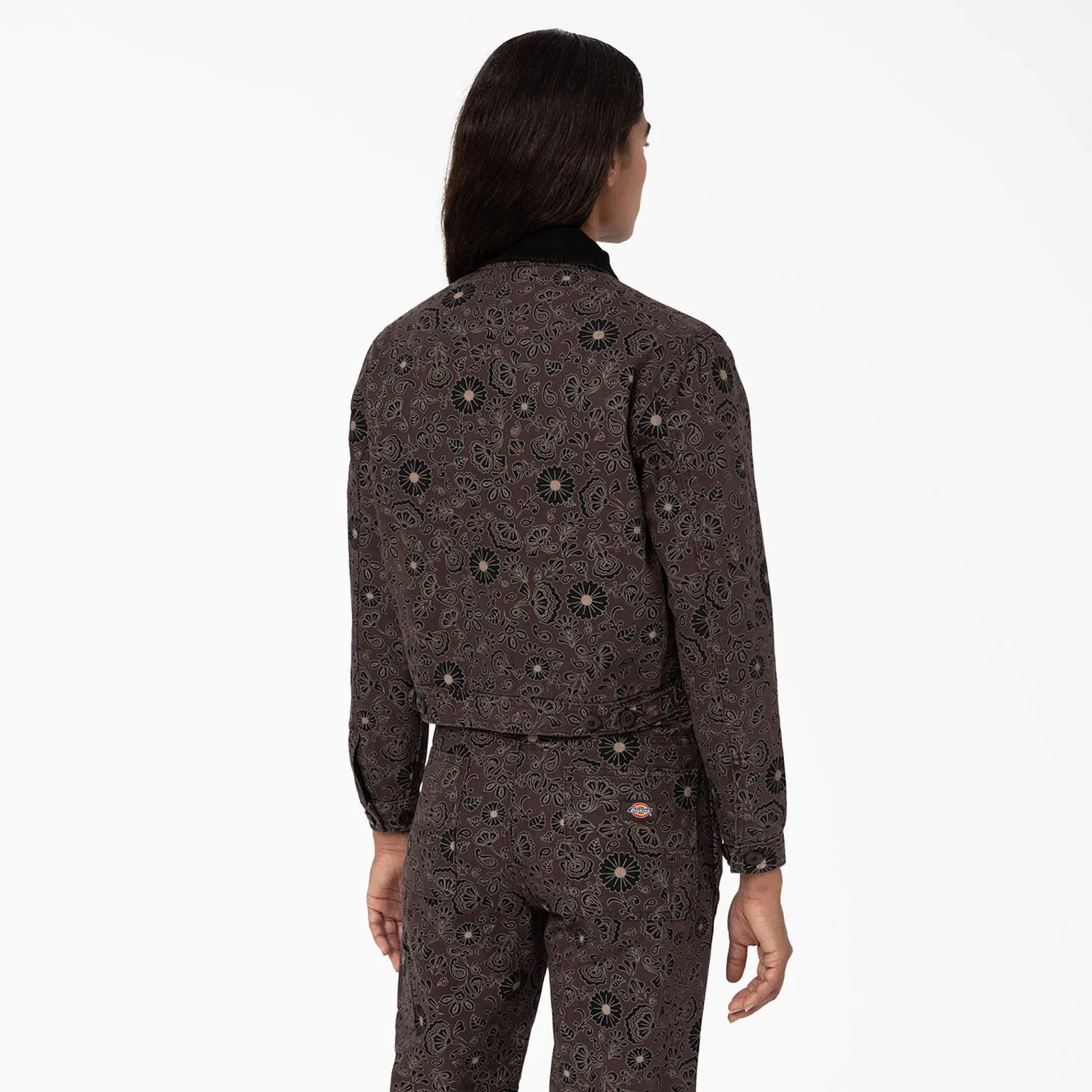 Dickies Women's Ellis Floral Duck Canvas Jacket