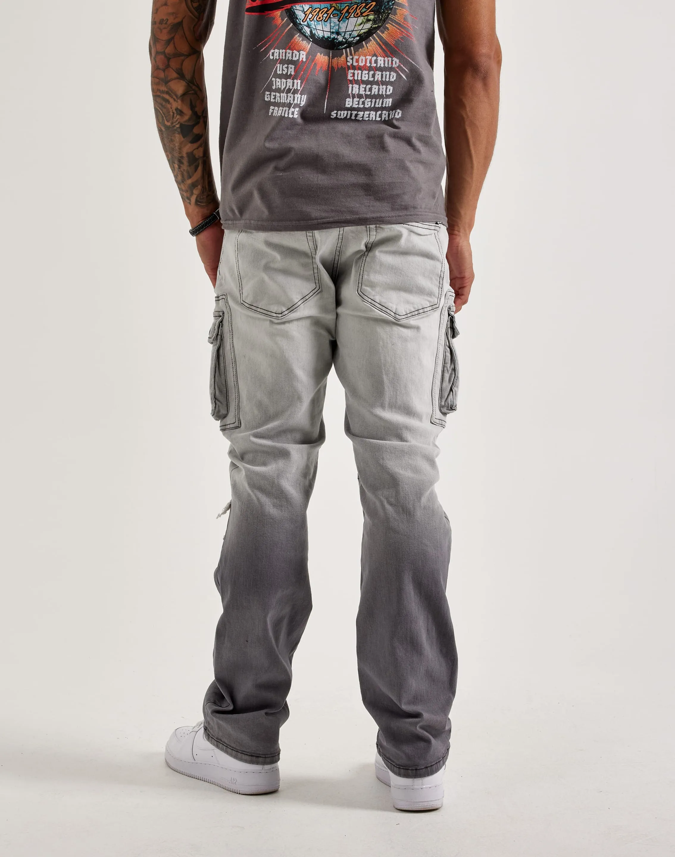 Kloud 9 Straight Cargo Jeans